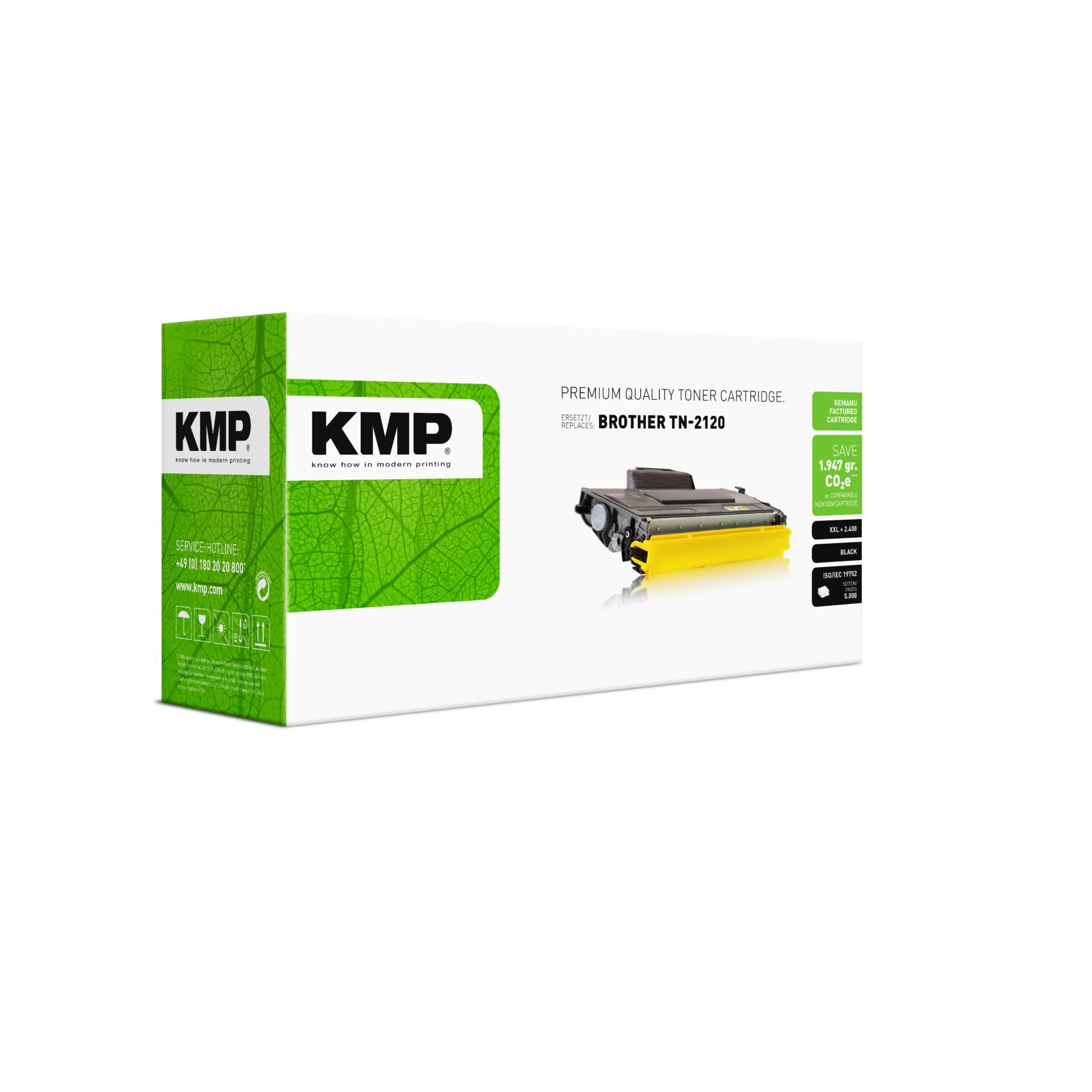 Adapter, Computerausrüstung, Werbung, Plakat, Visitenkarte, toner cartridge, printer accessory, schwarz gelb, KMP, Brother TN-2120