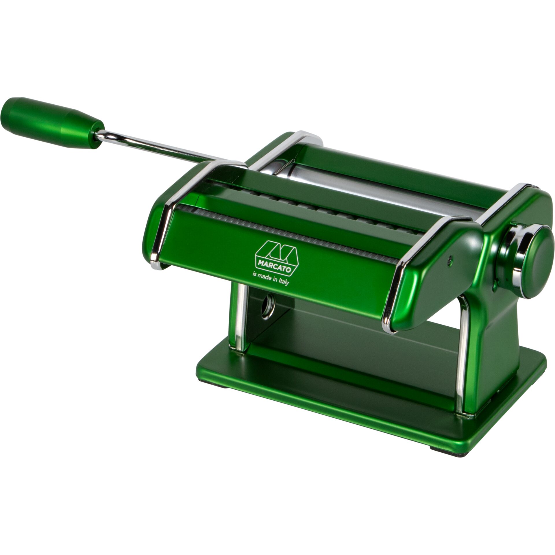 pasta machine, manuelle Nudelmaschine, grün, handkurbel, made in italy