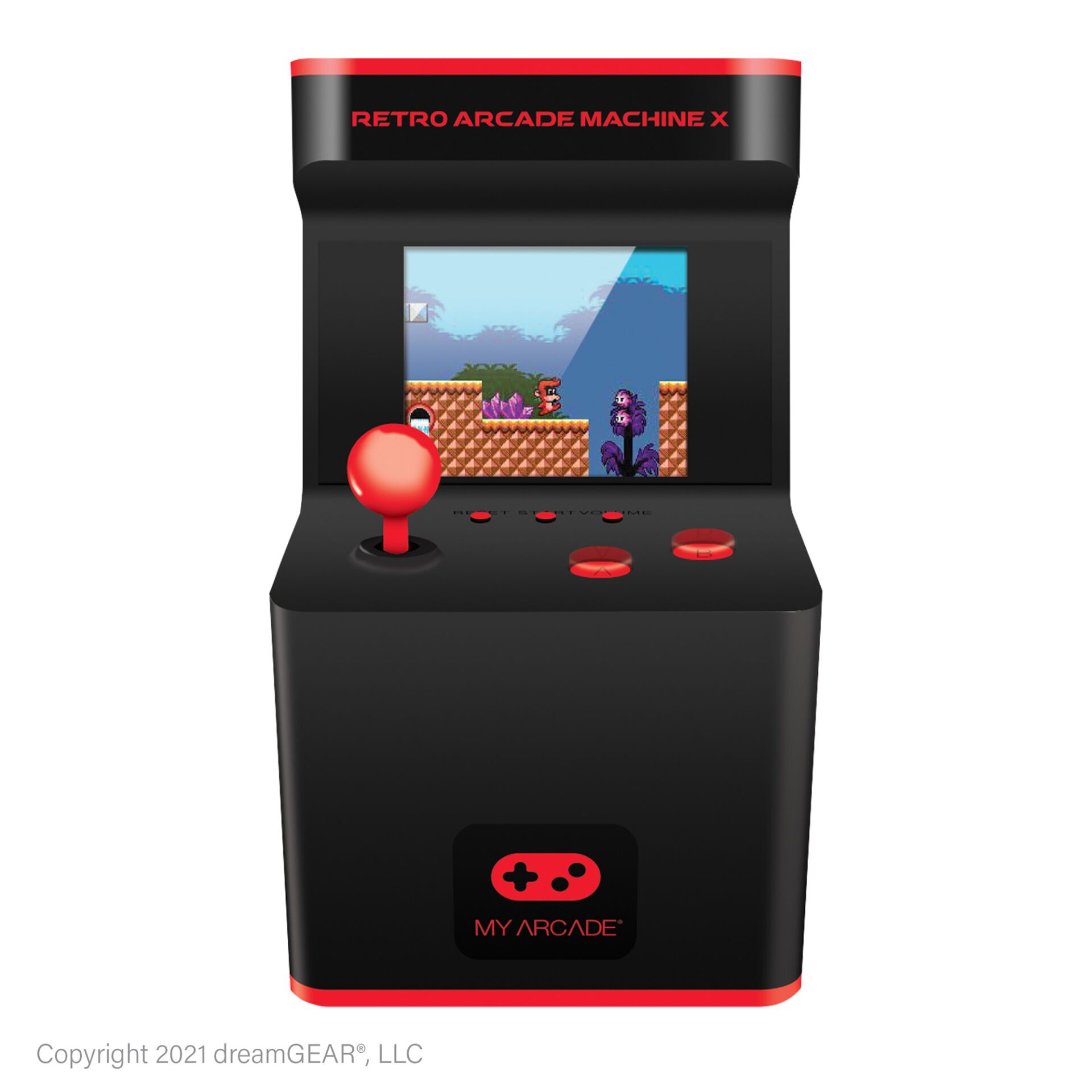 arcade, miniature arcade, retro console, handheld arcade, joystick