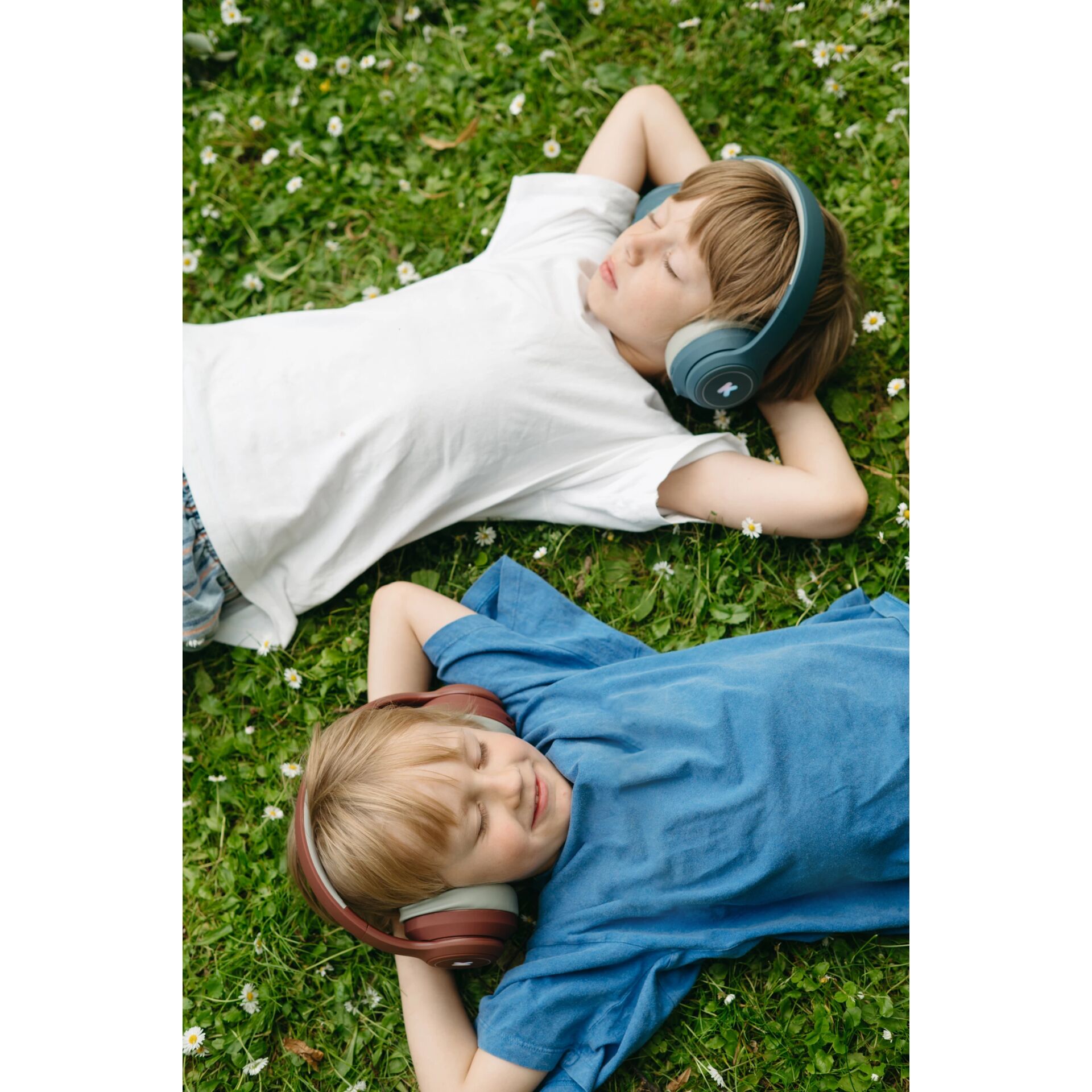 Kopfhörer, Over-Ear, Headset, Gras, Kinder