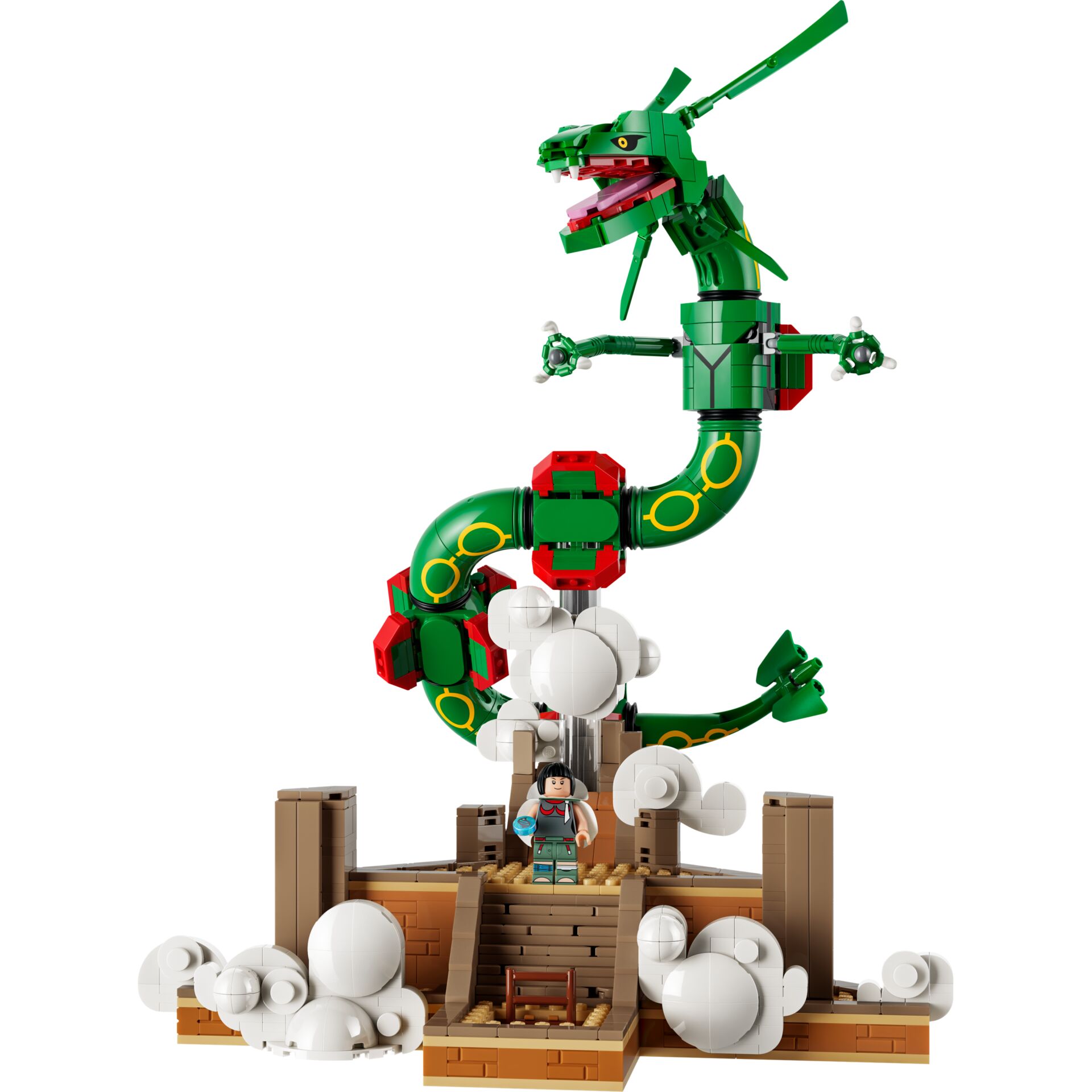 lego, dragon, grün, drachen, bauset