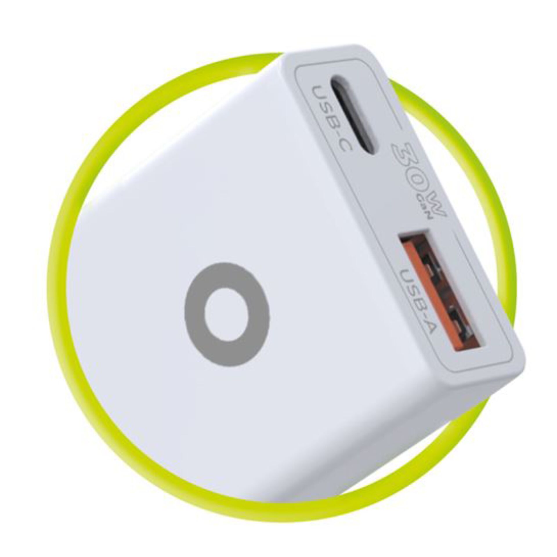 Ladegerät, USB-C, USB-A, 30W, Kompakt
