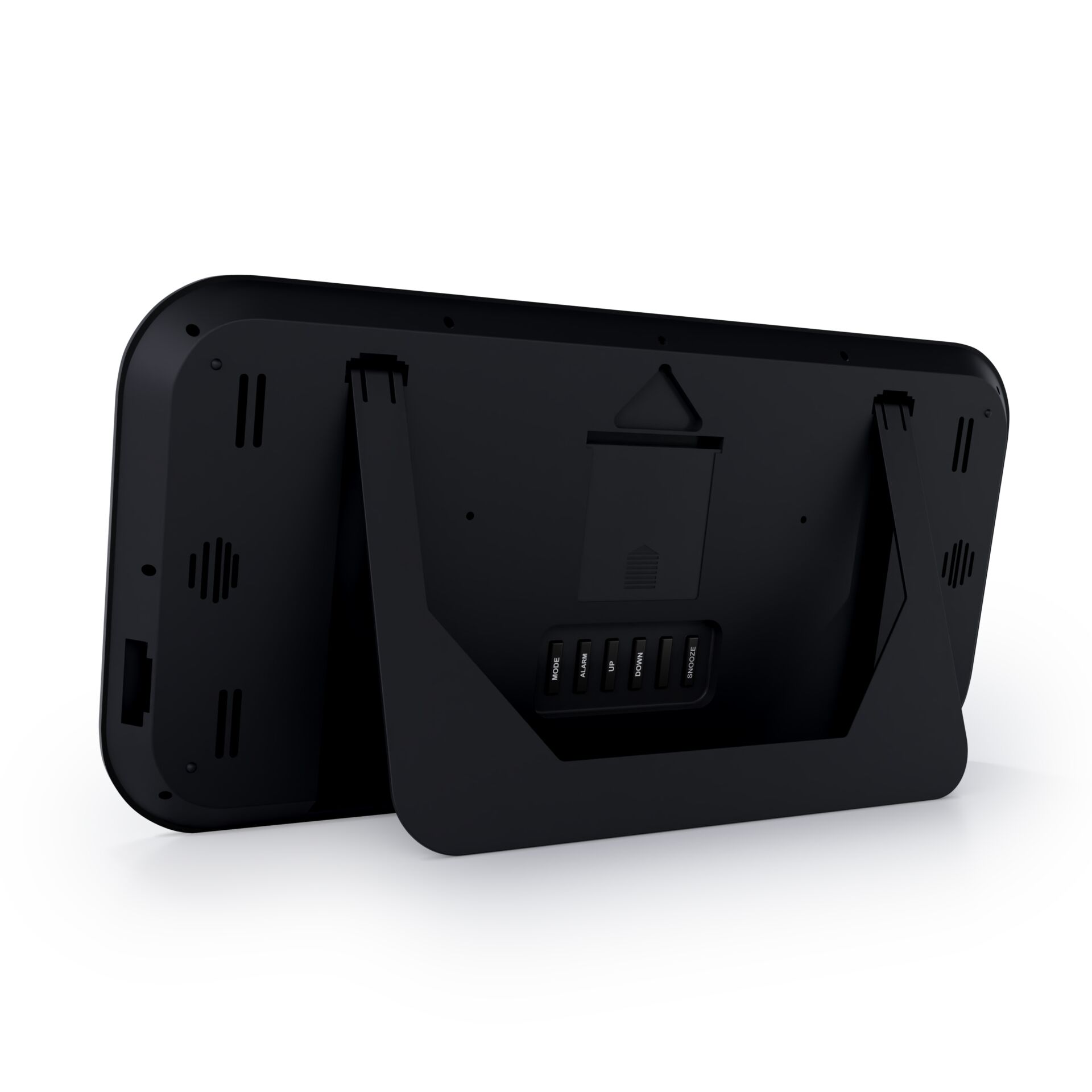 Tabletop device, Docking station, Rückansicht, Schwarz, Ständer
