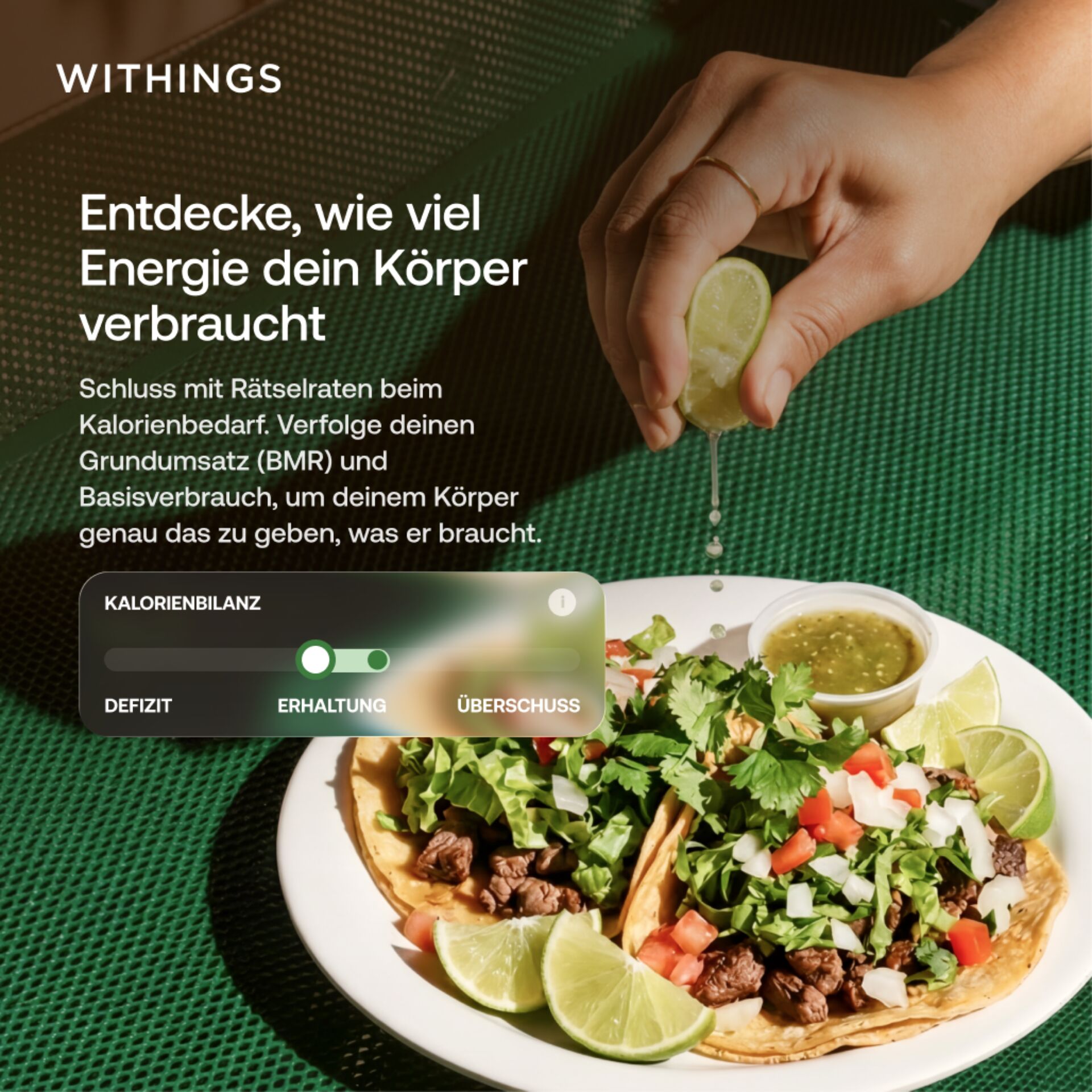 taco, tortilla, salad, limette, garnitur