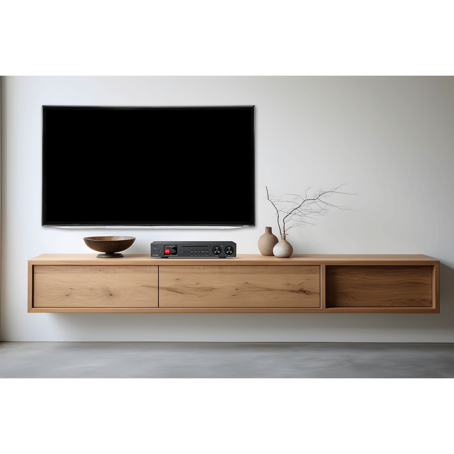 Fernseher, TV-Bank, Medienkonsole, Holzschrank, Wohnzimmerschrank