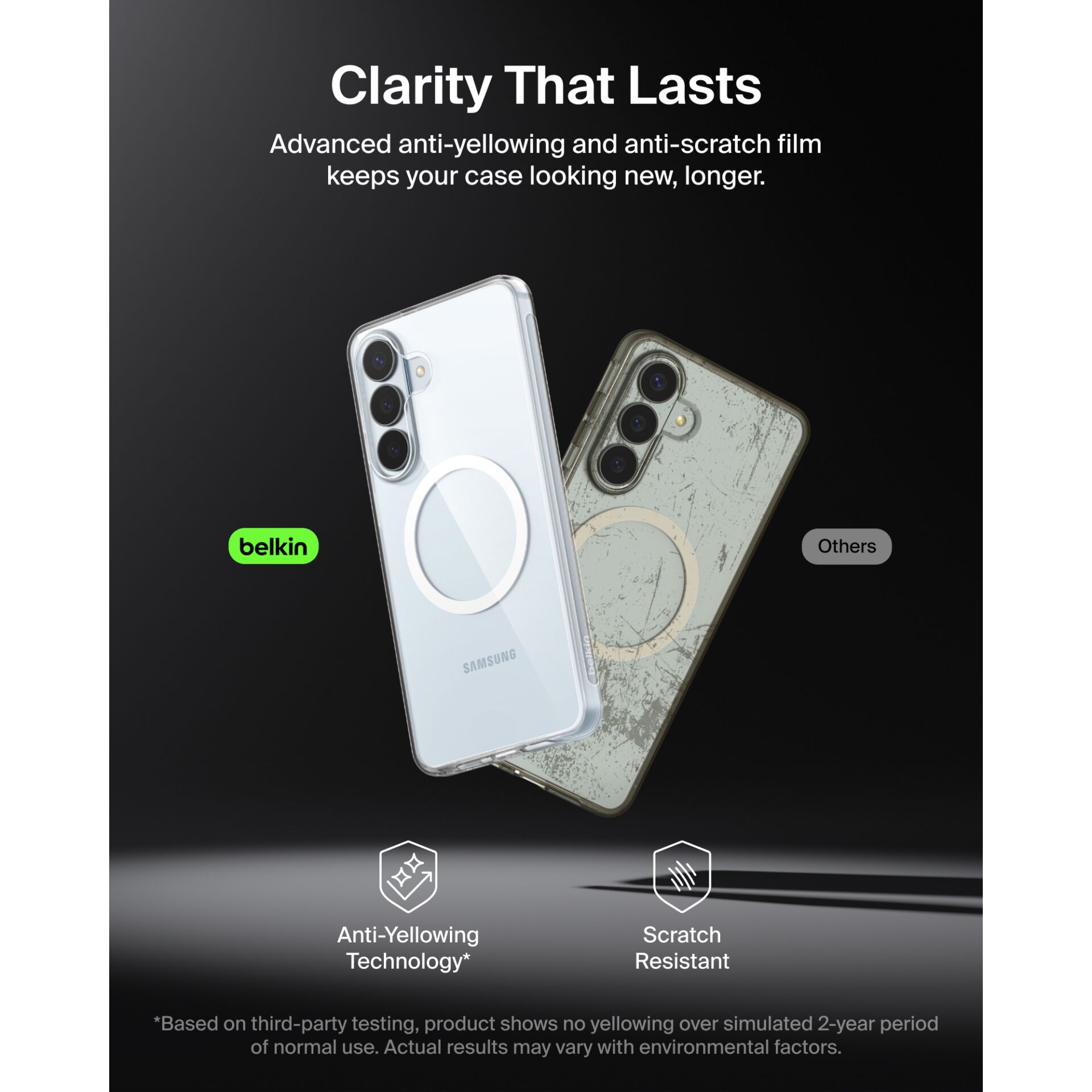 case telefónica, funda clara, antiyellowing, resistente a rayaduras, accesorio para teléfono