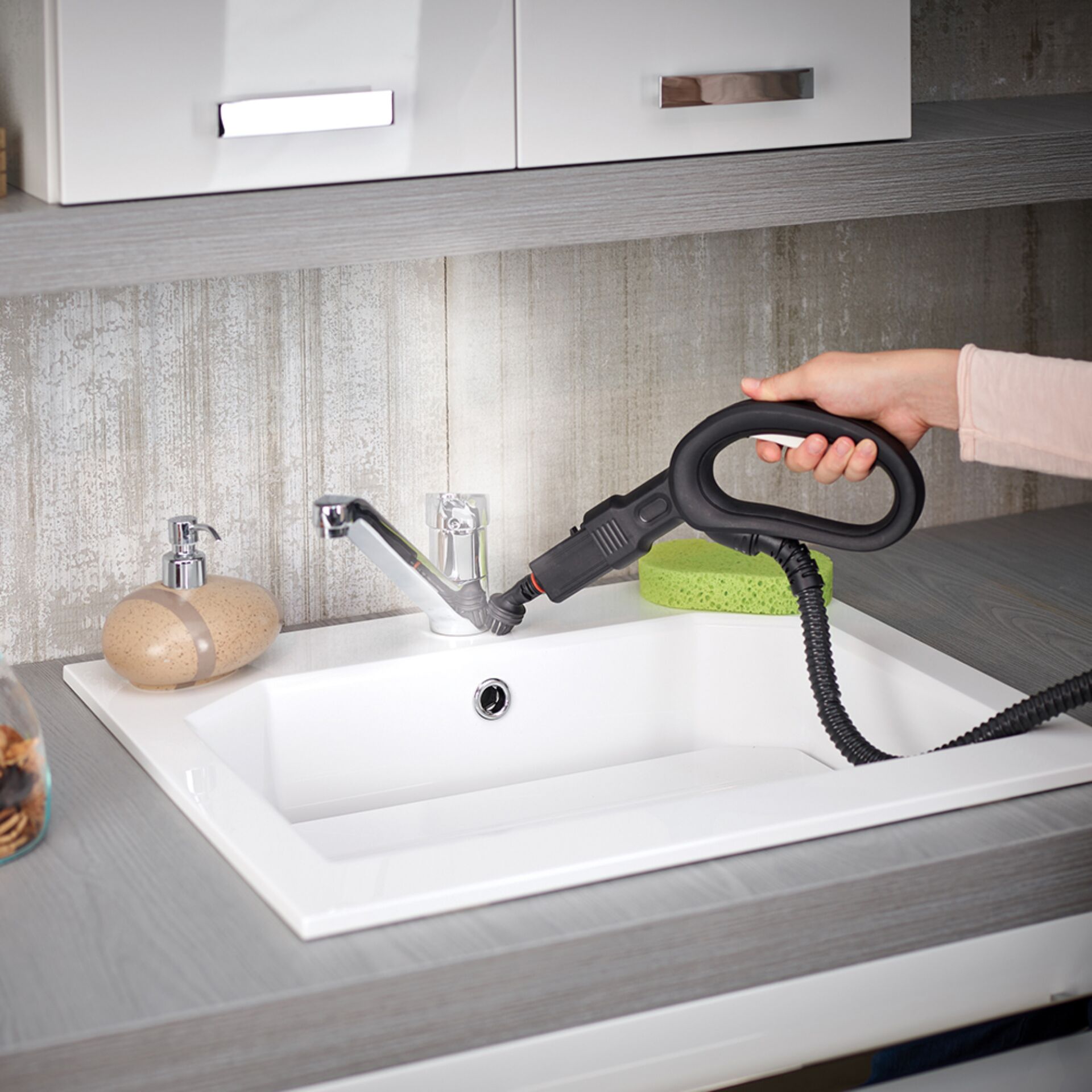 Sinken, Waschbeckenhahn, Becken, Drinnen, Innenarchitektur