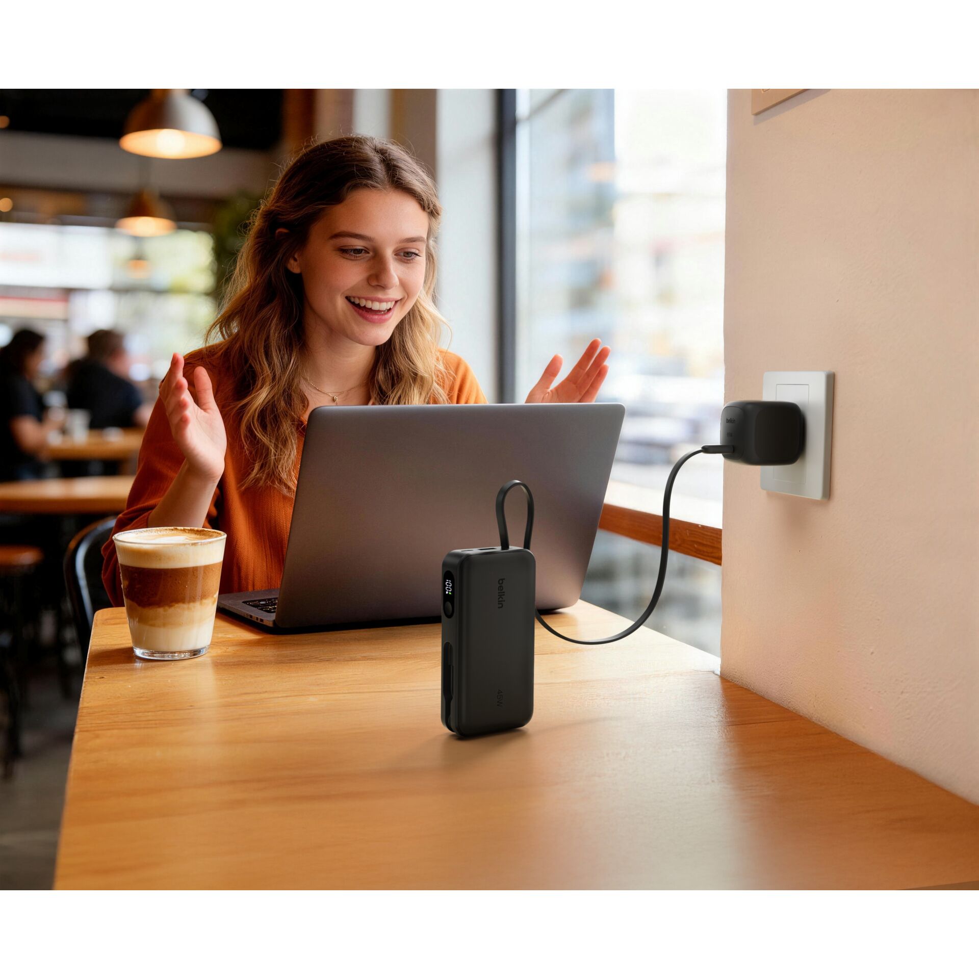 Powerbank, USB-C, Laptopzubehör, Tragbarer Ladegerät, Tragegriff