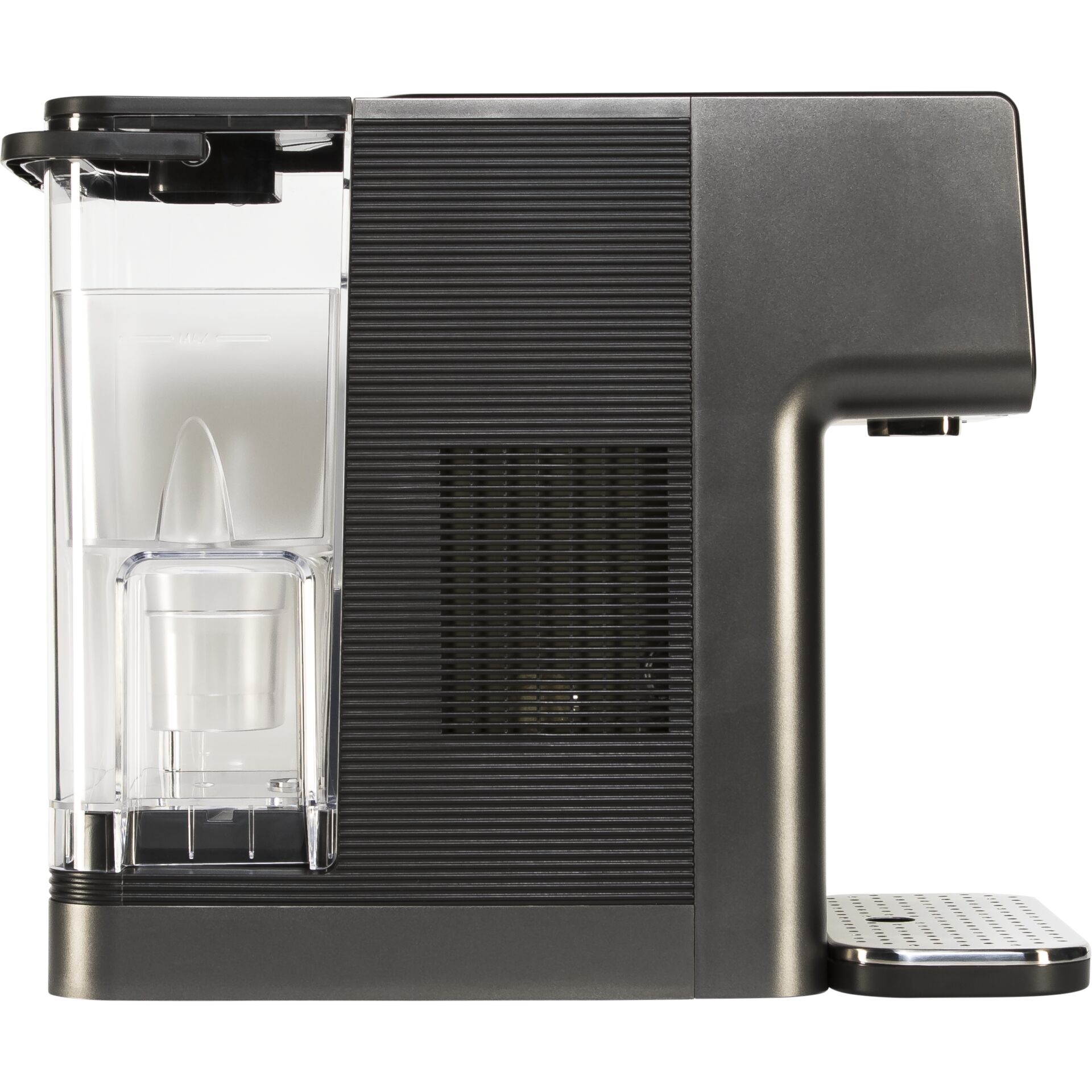 Kaffeemaschine, Spüleinheit, Kaffeesystem, Wasserbehälter, Pulverbehälter