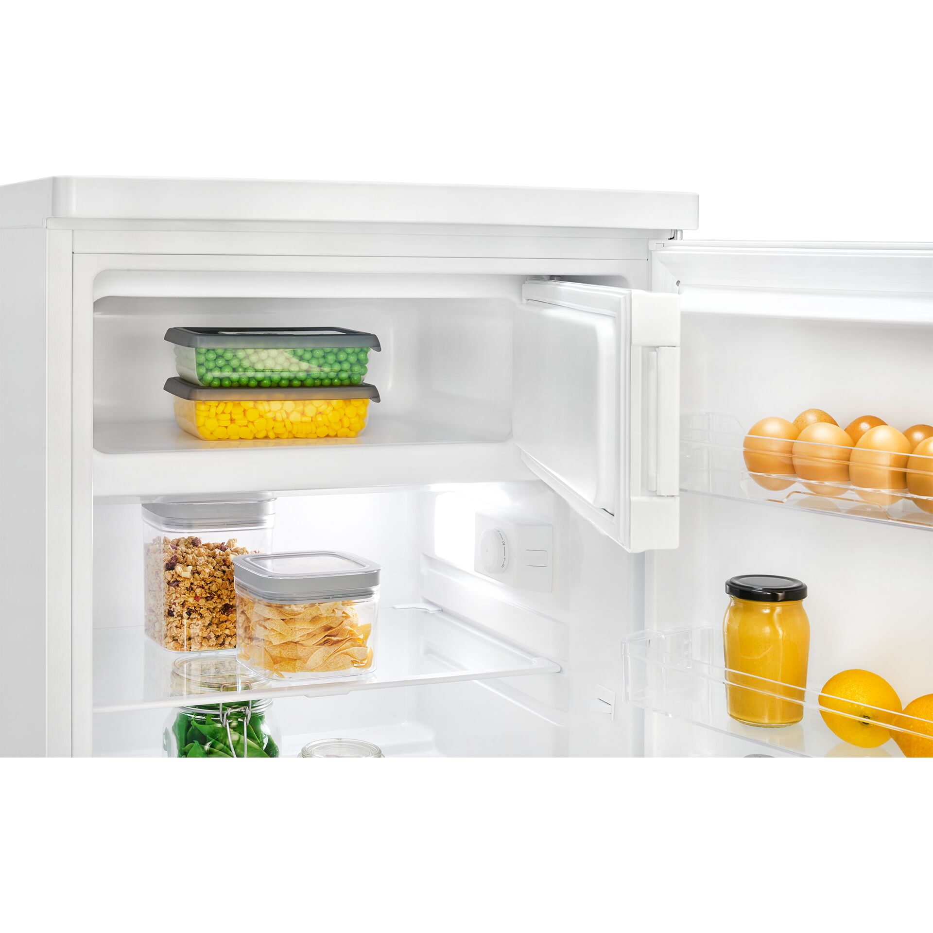 Kühlschrank, weiß, Gefrierfach, Innenbeleuchtung, Ablagefächer