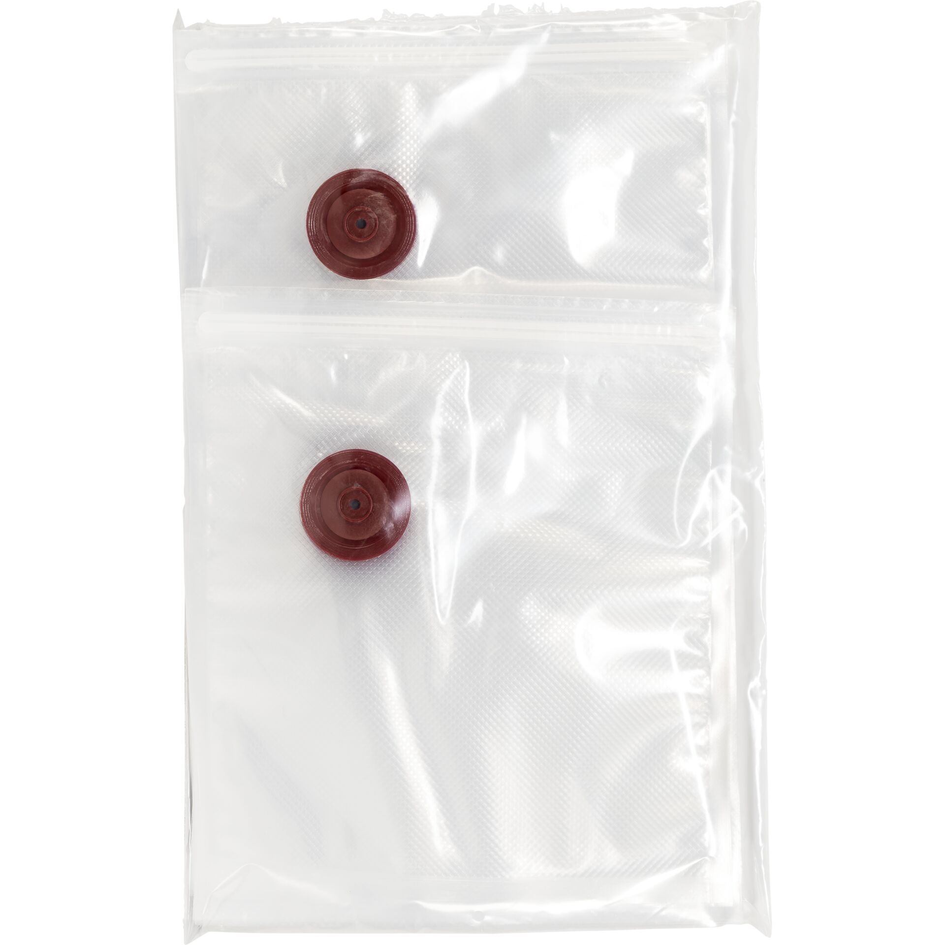 Pouch, Kissenbeutel, Schnurverschluss, Reißverschluss, Vakuumbeutel