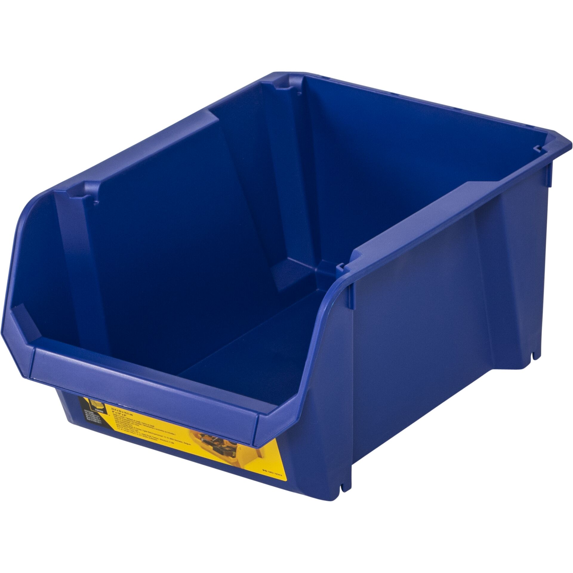 Kasten, Aufbewahrungskorb, Kunststoffbehälter, Blaue Box, Lagerbox