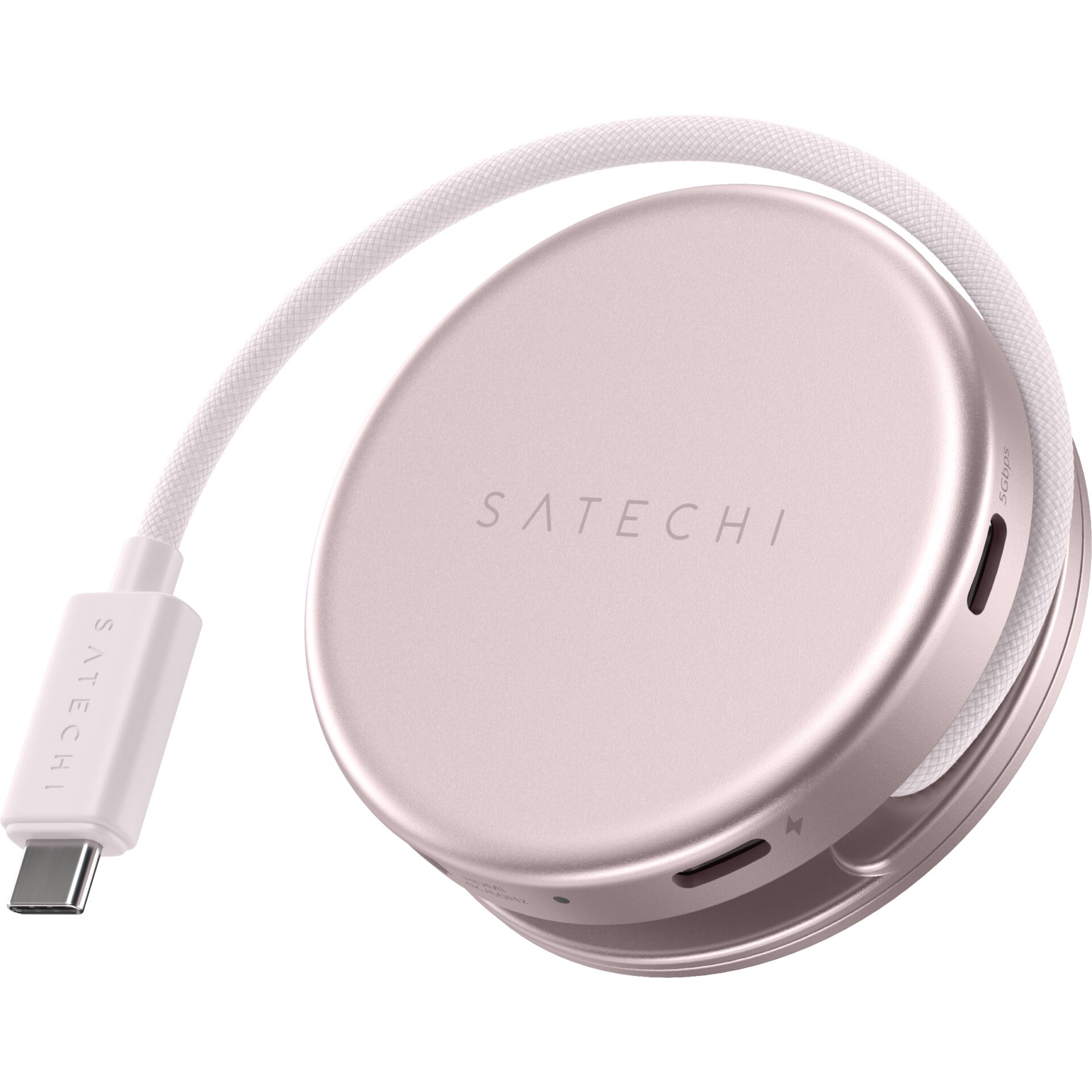 Satechi OntheGo 5-in-1 Multiport  Adapter Blush
