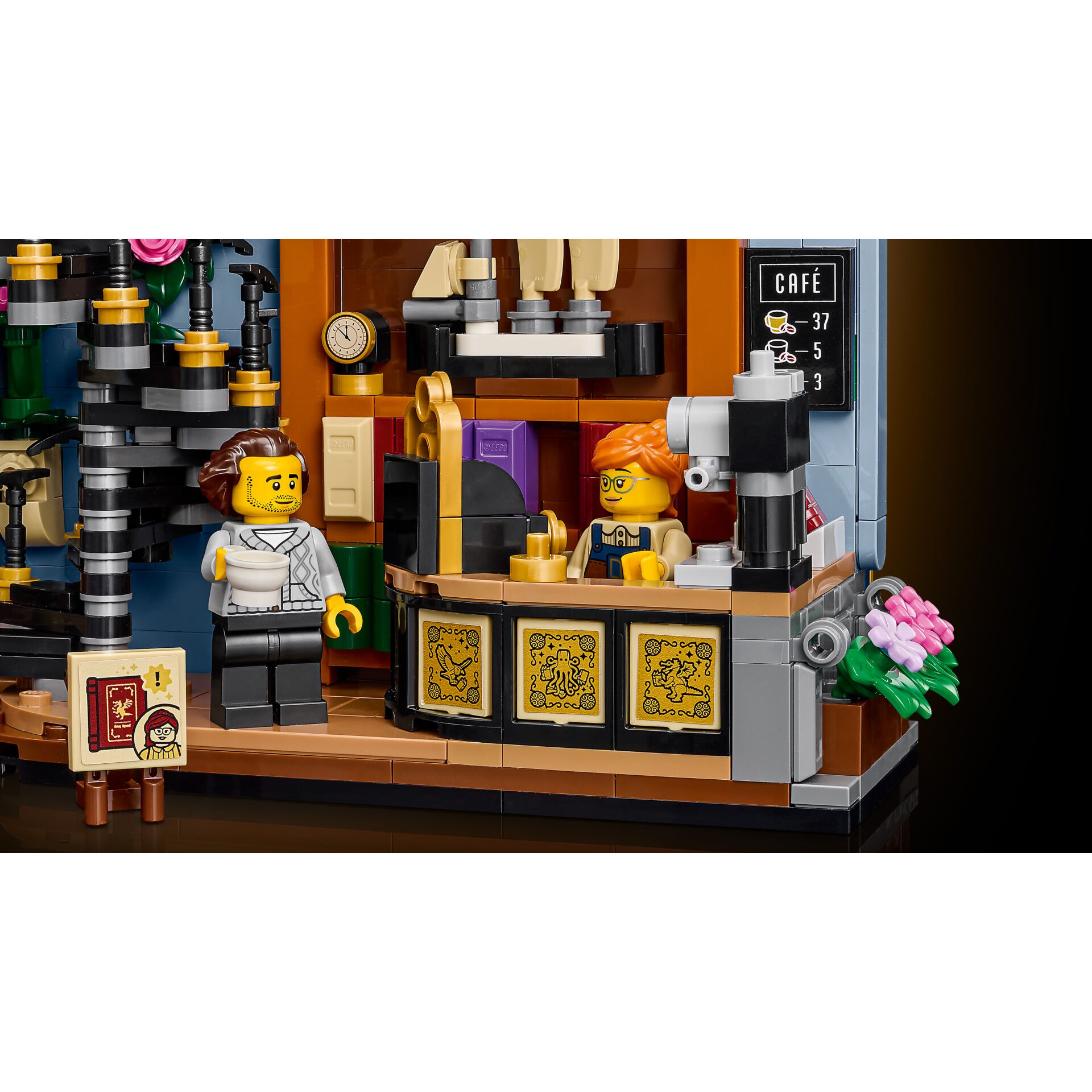 Lego, Kafe, Theke, Miniature, Figuren