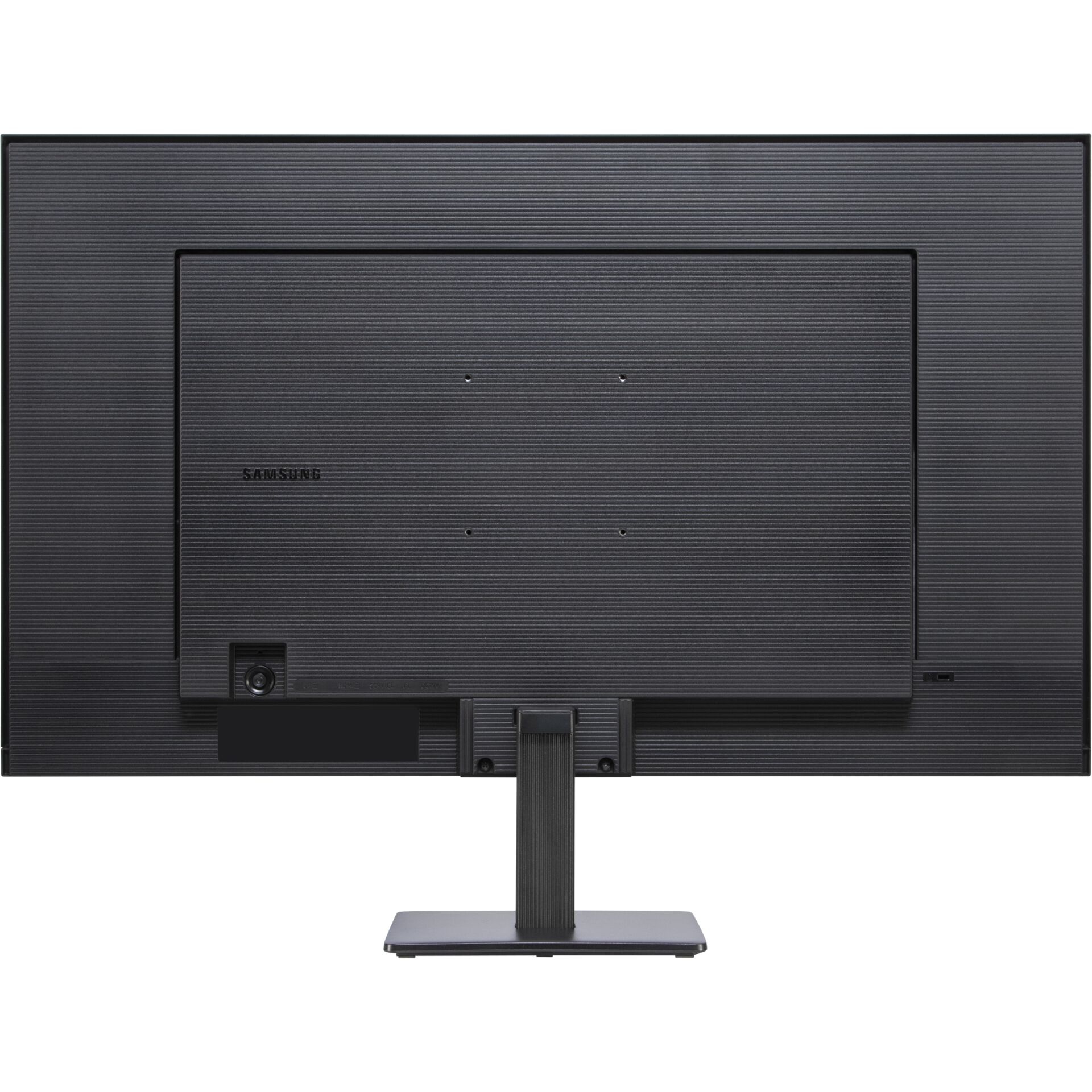 Monitor, LED, Schwarz, Rückseite, Ständer