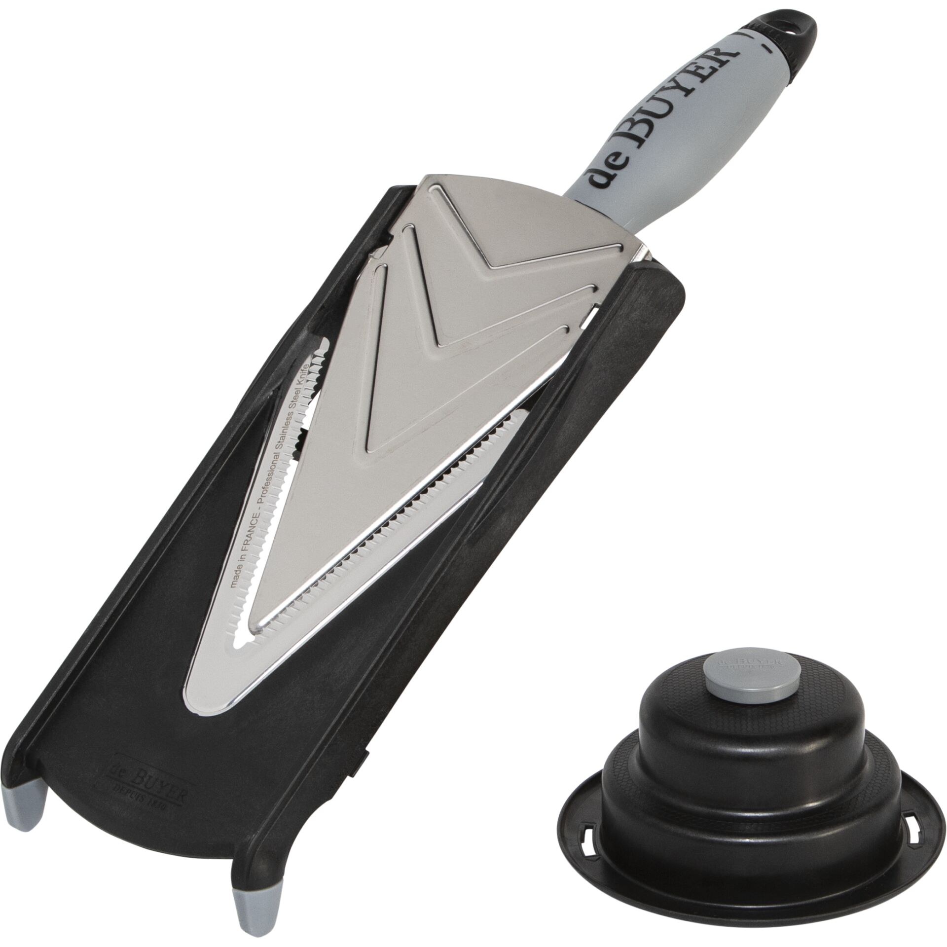De Buyer Gemüseschneider  Kobra Axis, schwarz