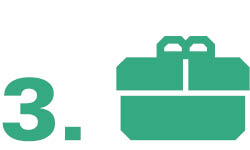 Schuh, Sandal, Grün, Geschenkverpackung, Paket