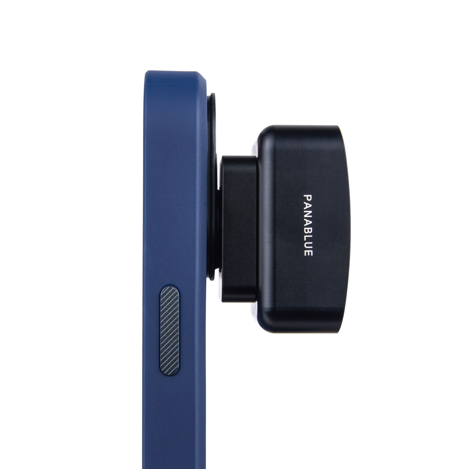 kamera, objektiv, schwarz, kompakt, gerät, smartphone lens, clip-on lens, panable, blau, Anschluss, Phone-Aufsatz, Clip-on-Linse, Handy-Linse, Panable, blaues Gerät