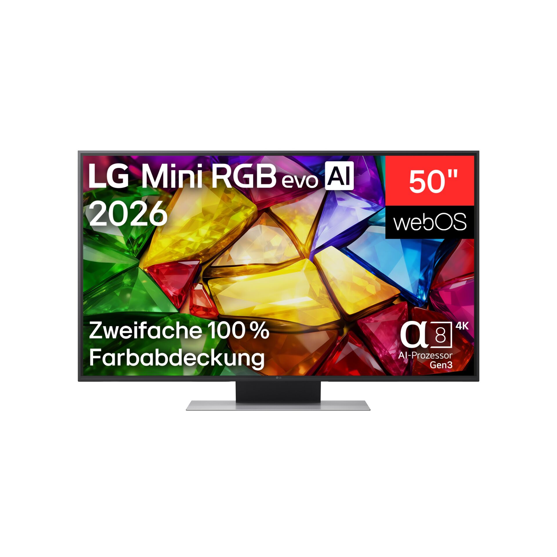 50 Zoll, Monitor, LED, Flachbildschirm, Farbdeckung