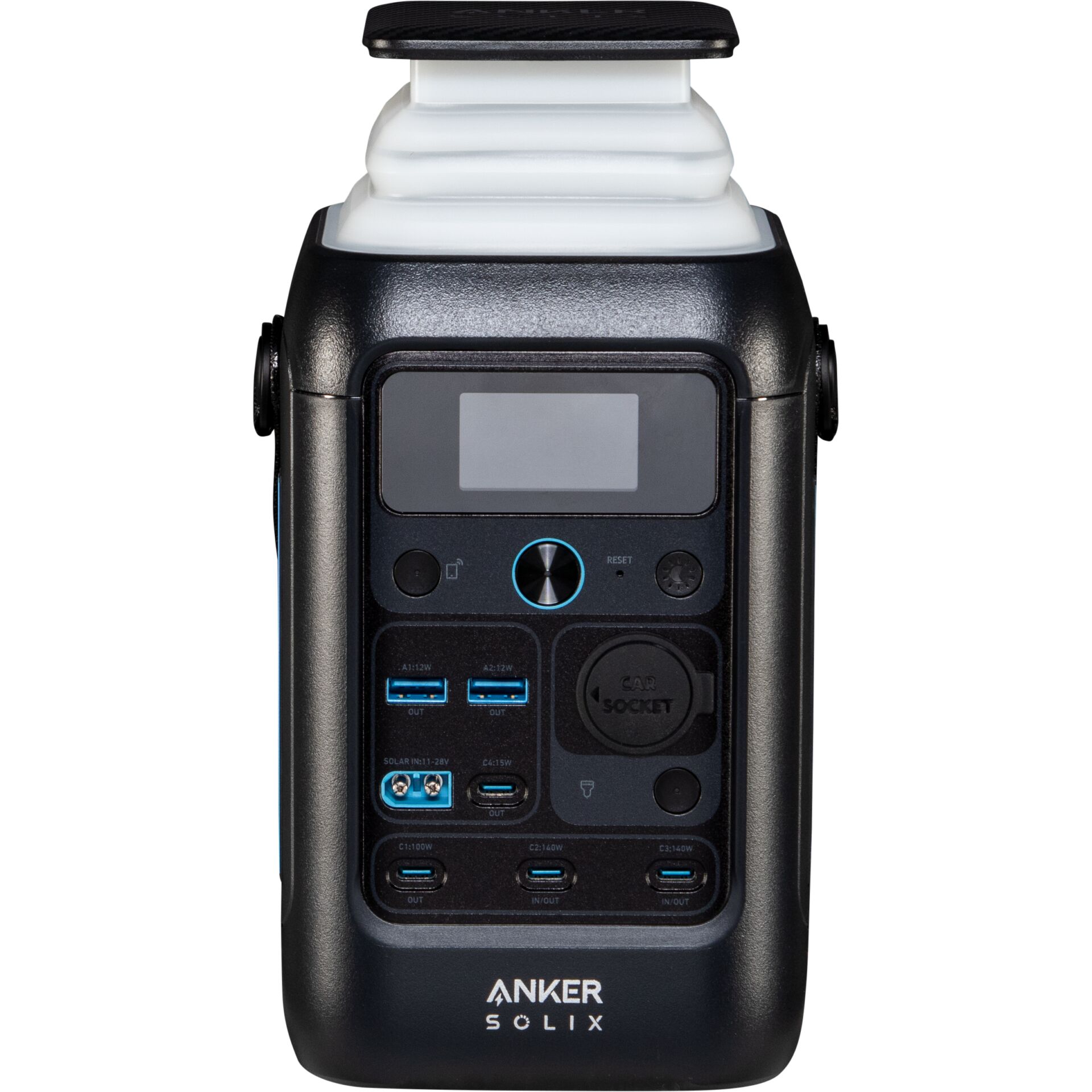 Kamera, Elektronik, Kamera, Elektronik, Camping Power Station, USB-C Ports, LCD Display, Solar Input, Car Socket
