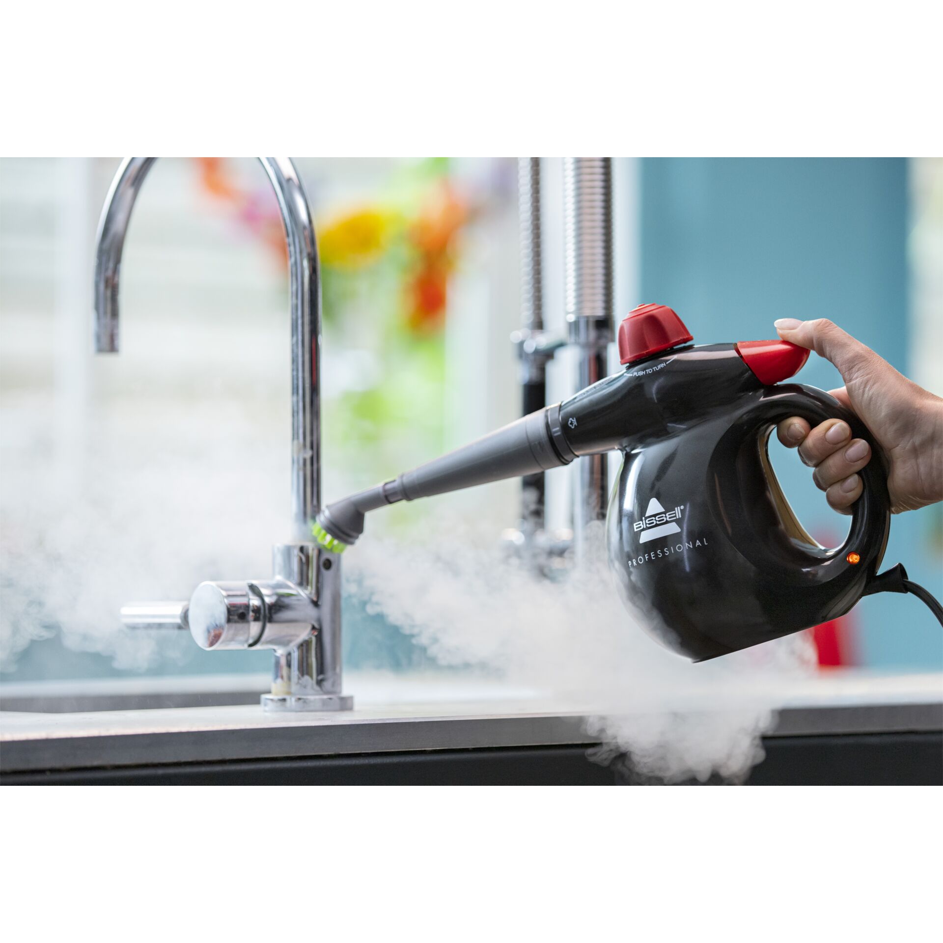 Sinken, Waschbeckenhahn