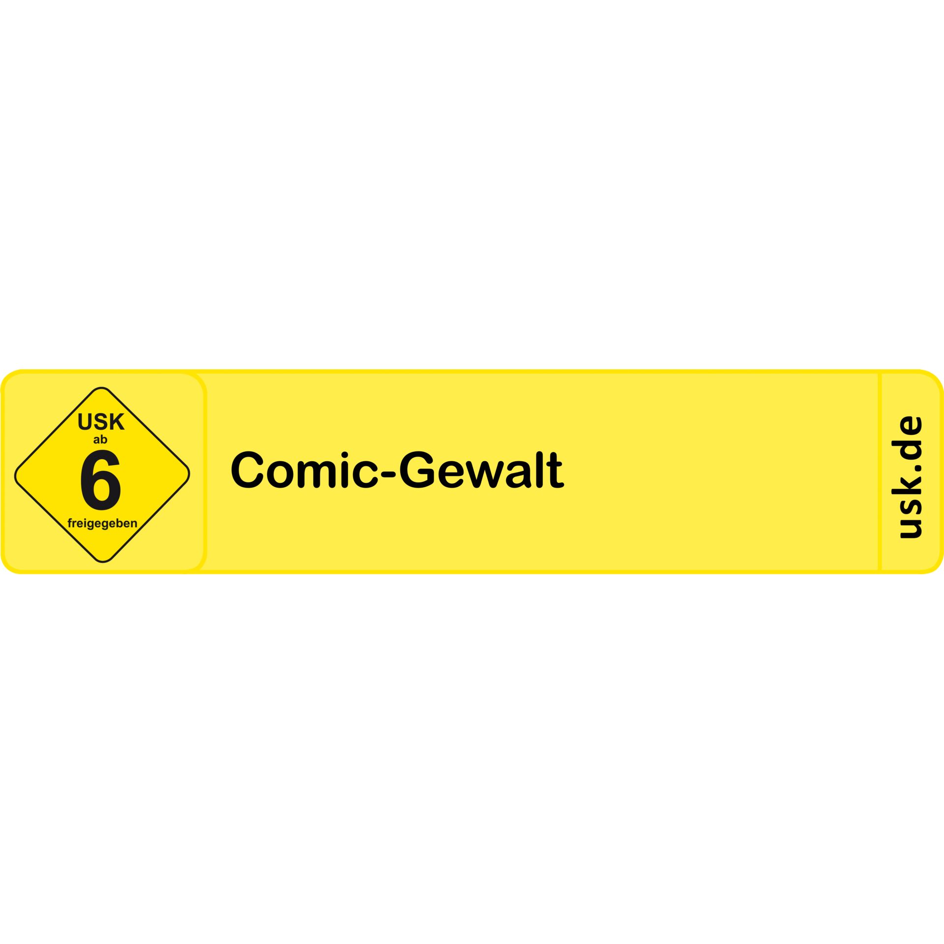 comic, violence, warnung, gelbes etiket, usk 6