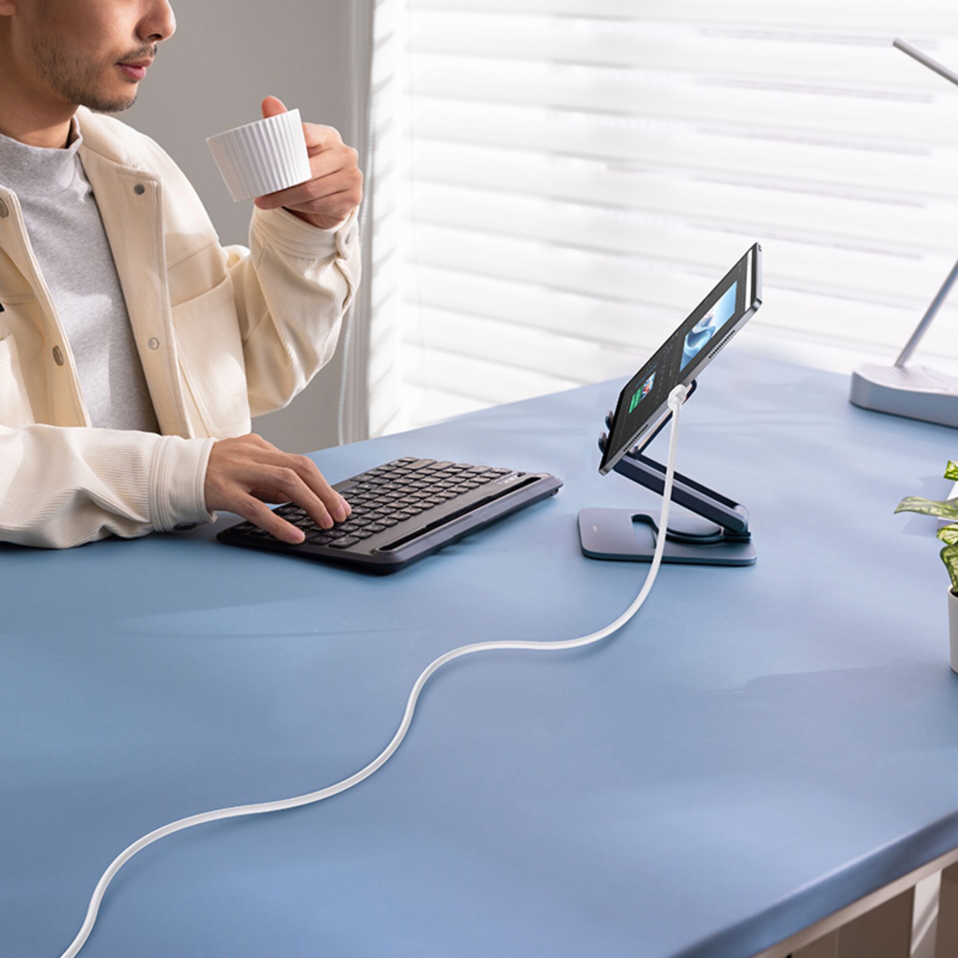 Moebel, Tabelle, Schreibtisch, Tischplatte, Computer-Tastatur