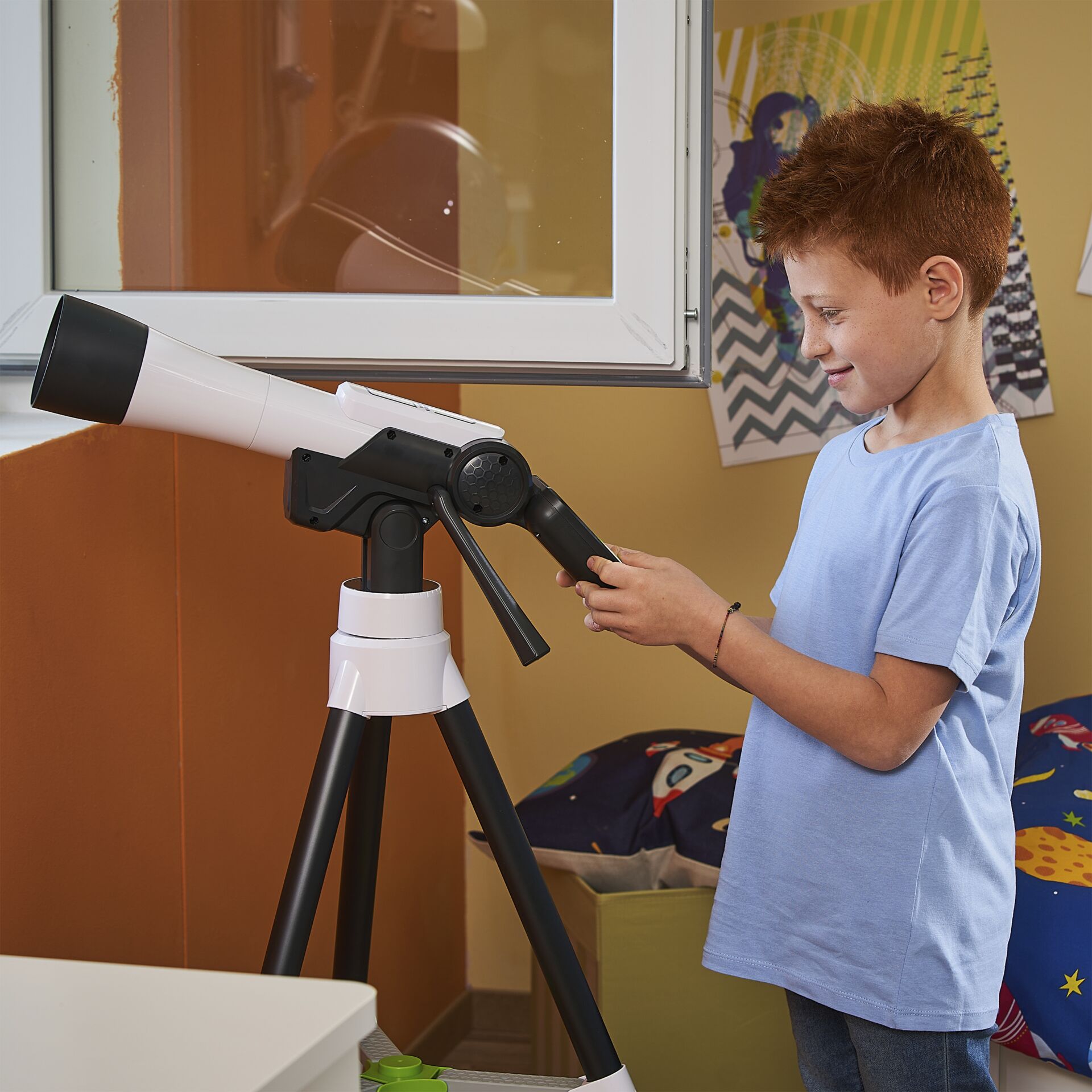 Teleskop, Person, Fön, Gerät, Elektrisches Gerät