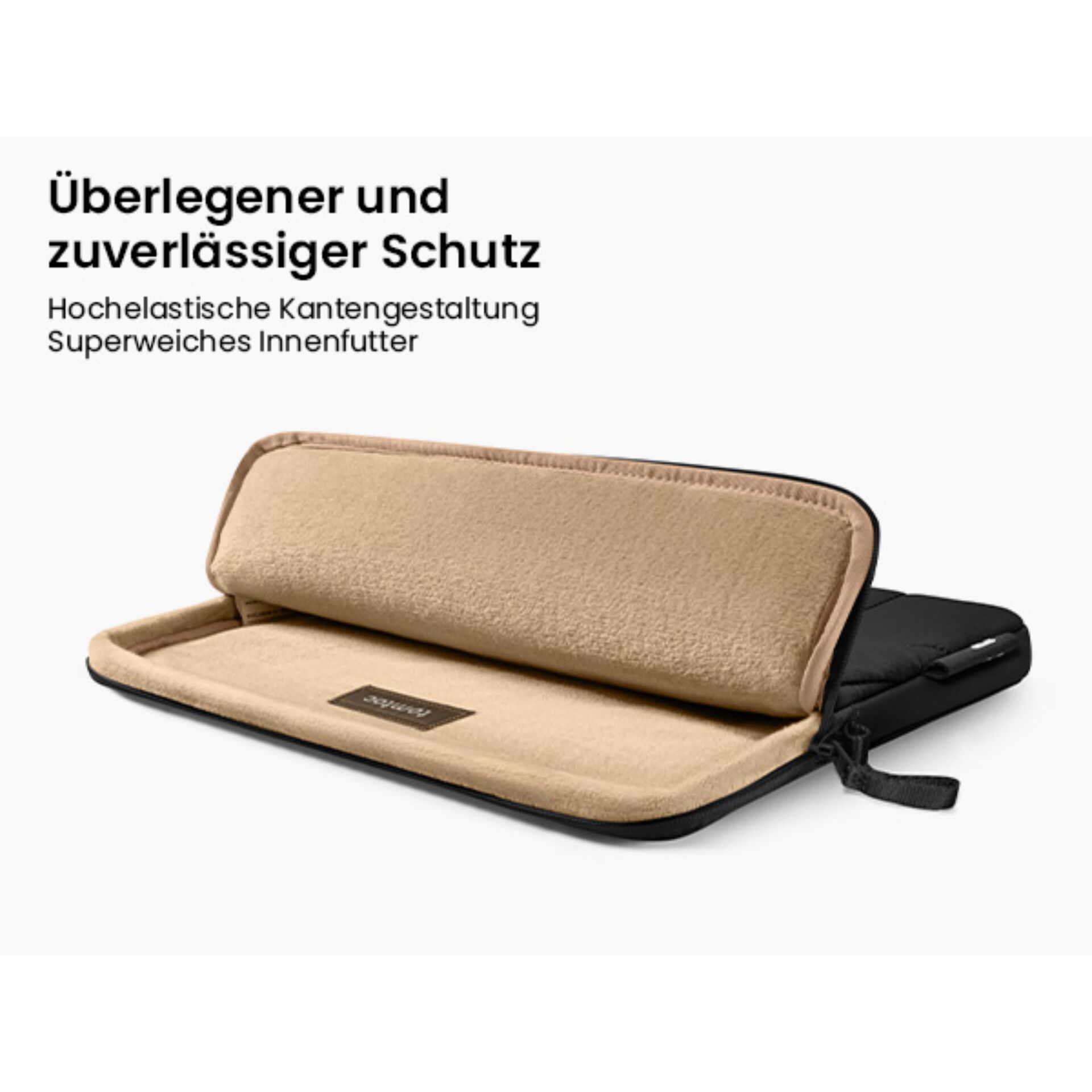 hülle, tasche, braun, futter, reisedock