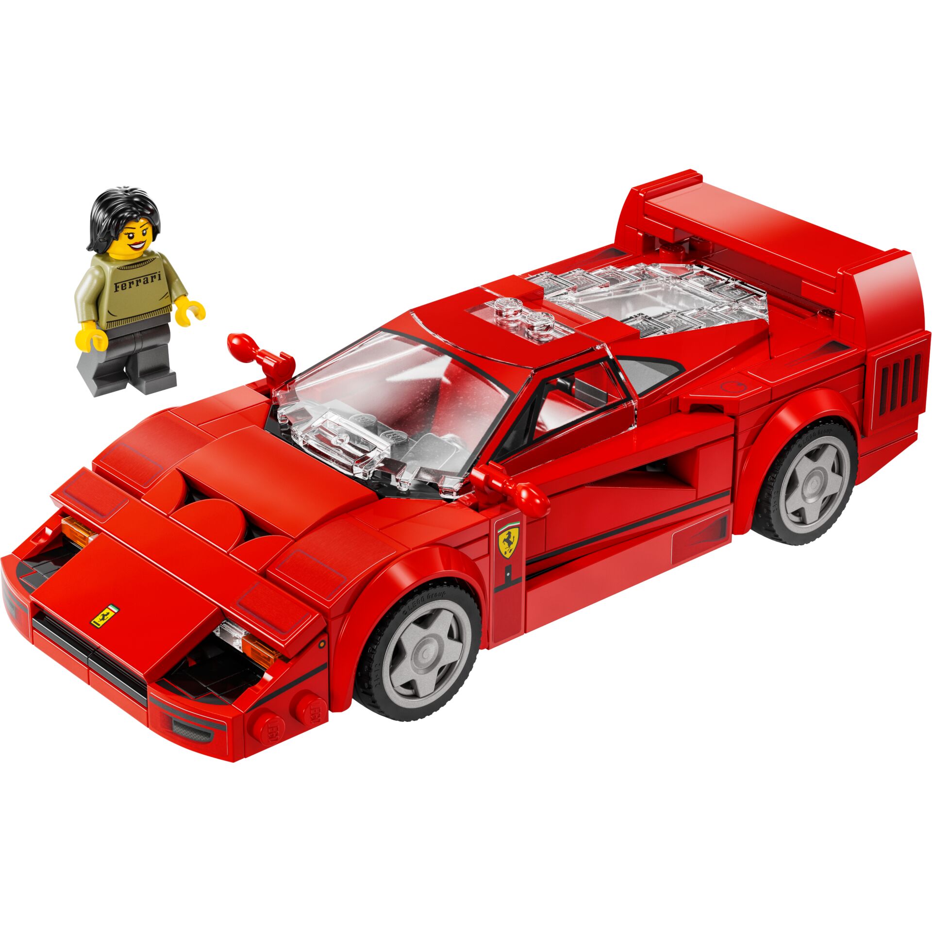 Ferrari, Sportwagen, Rot, Lego, Kurven/Flügeltür