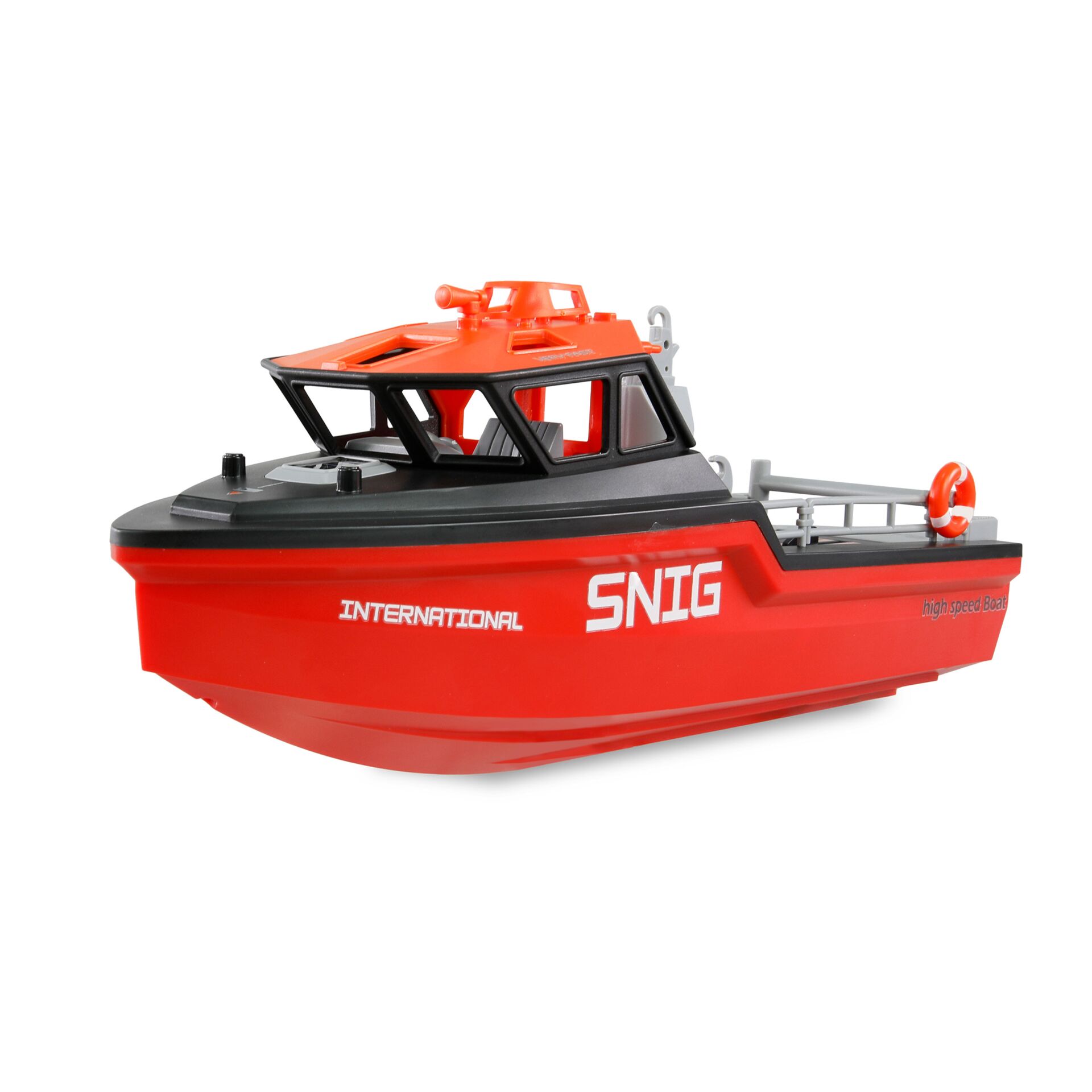 AMEWI Rettungsboot brushless  Jetantrieb 320mm RTR schwarz/rot