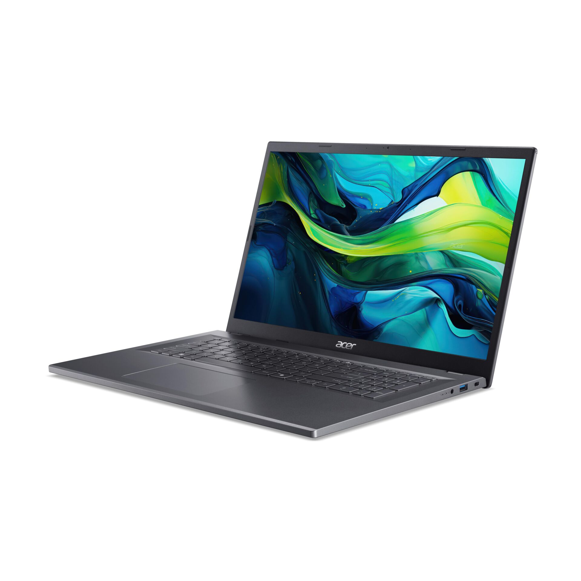 Laptop, Acer, Grau, Farbenfroher Display, Ultrabook