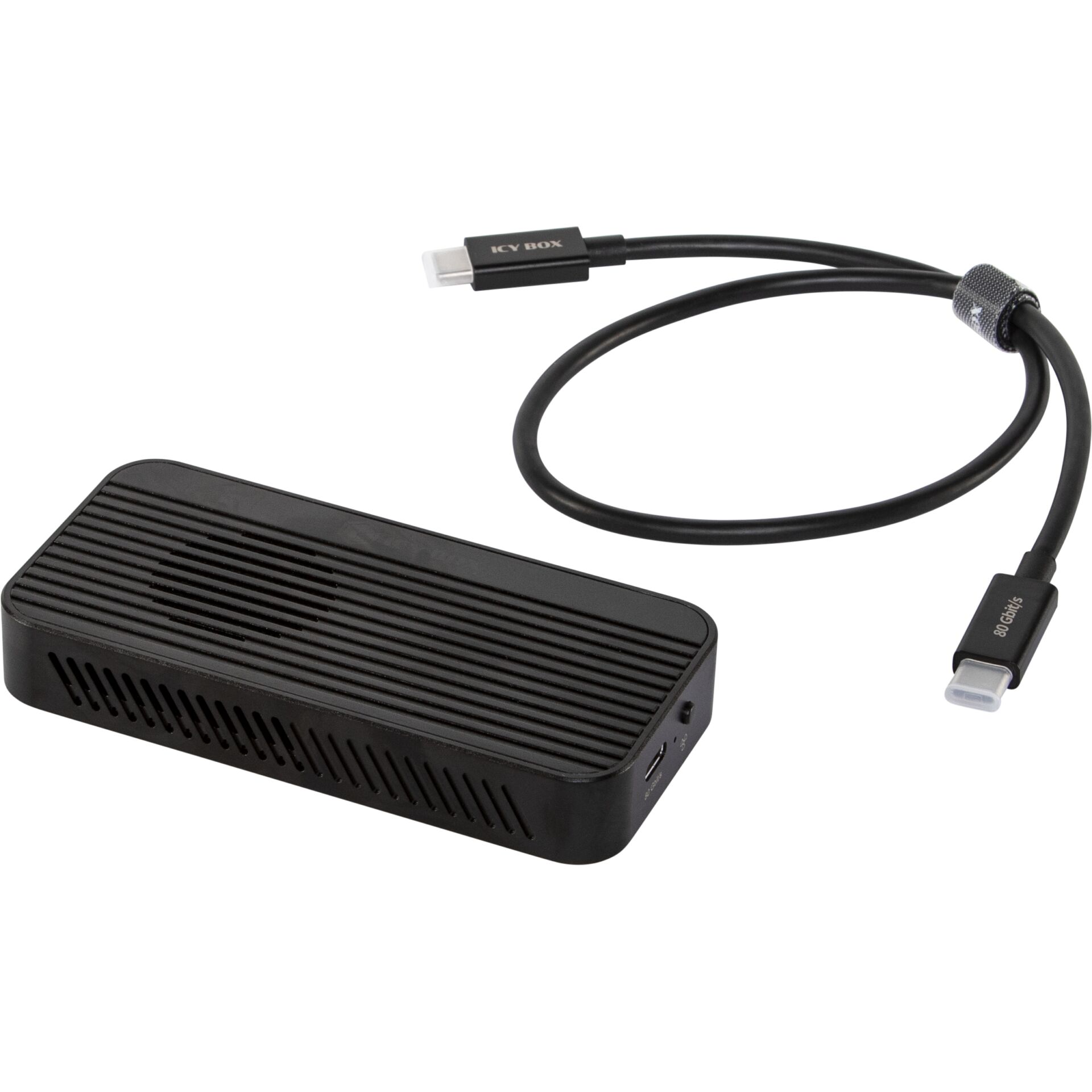 Mini-PC, Dock, USB-C, Schwarz, Kompakt