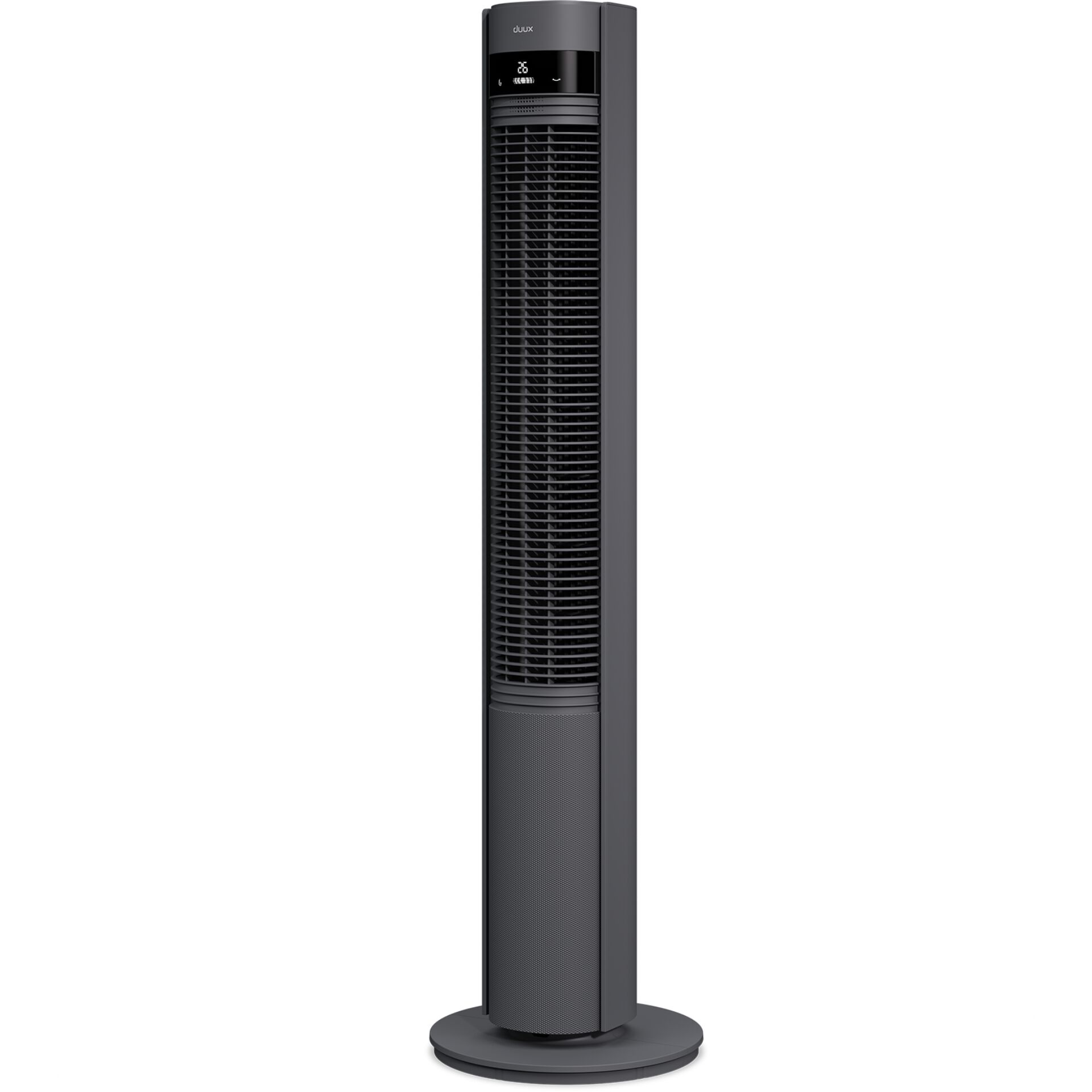 Turmventilator, Schwarz, Schwenkbar, Hoch, Fernbedienung nicht sichtbar