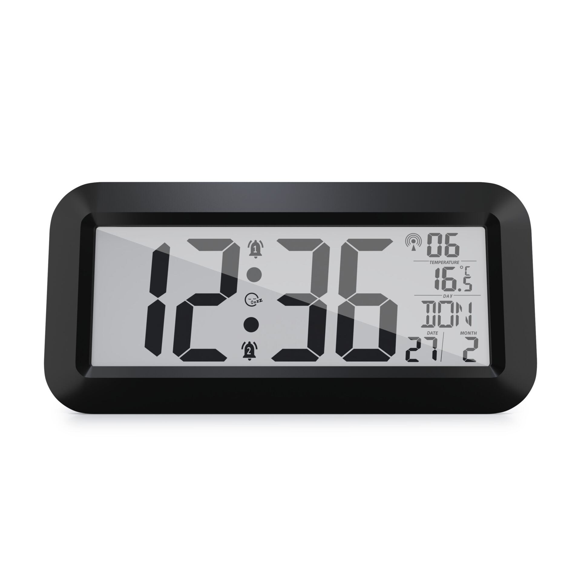 Mebus 14116  Funk Wanduhr digital