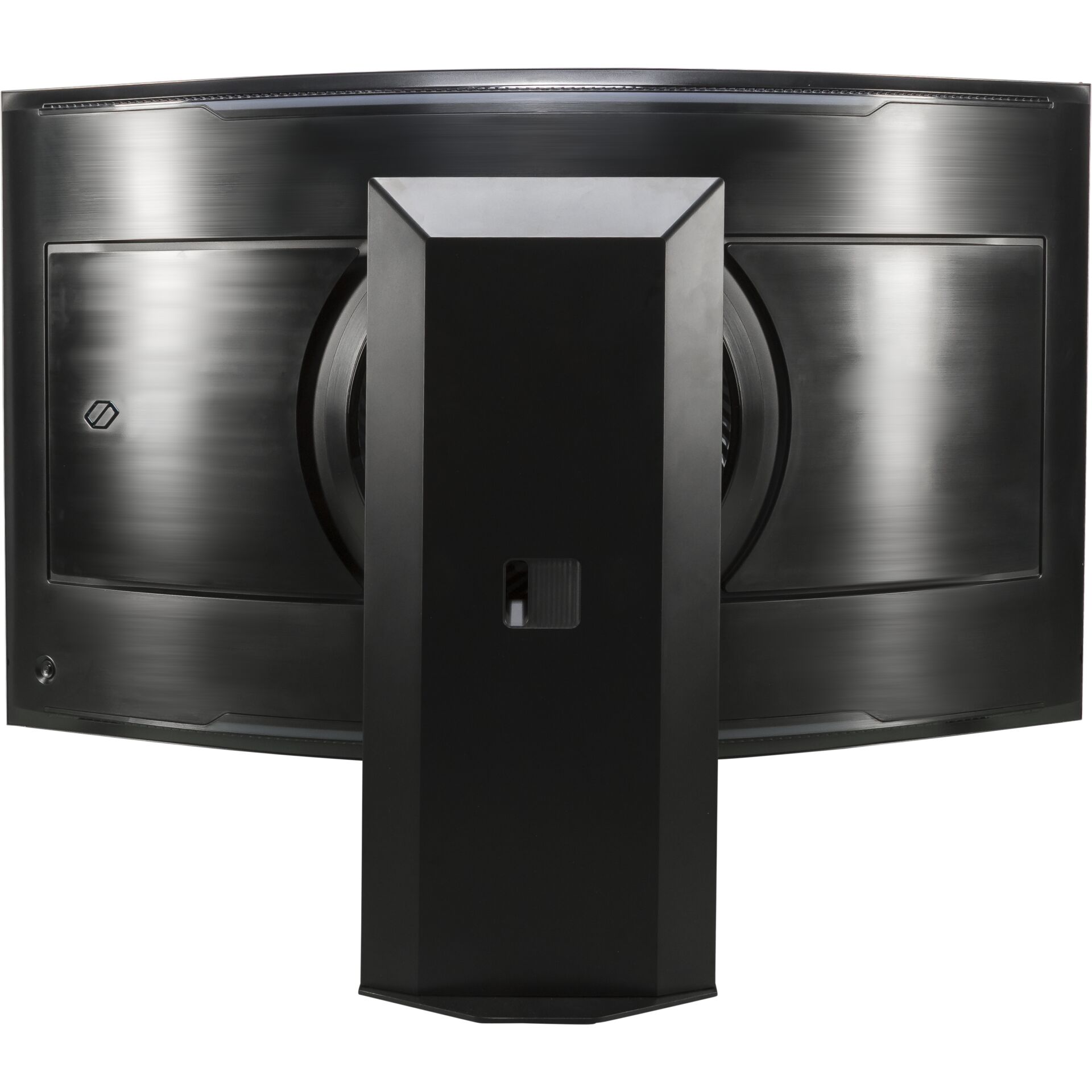 curved monitor, gaming monitor, black monitor, stand, metal finish