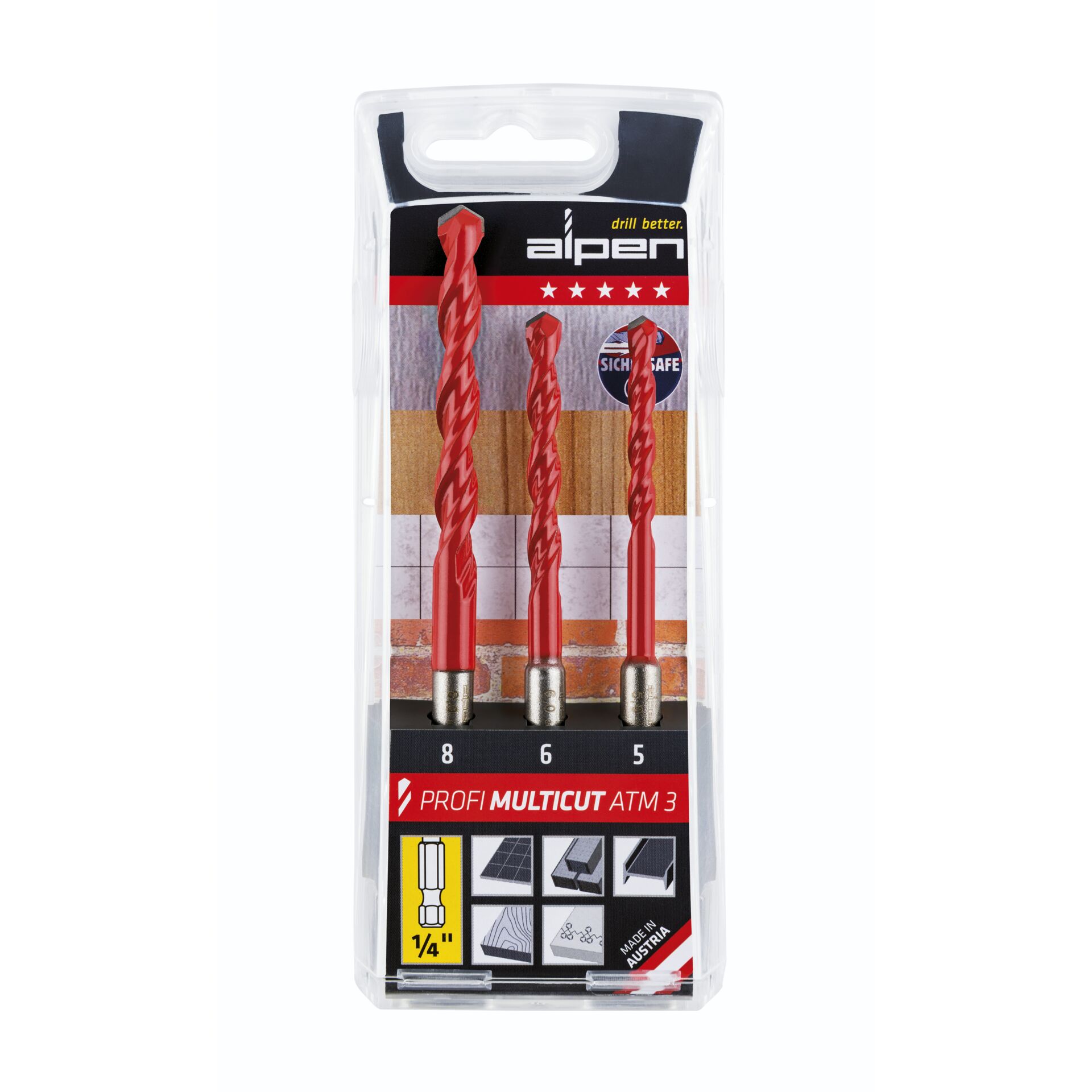 Alpen Profi Multicut ATM 3 6-k  kant 5-6-8