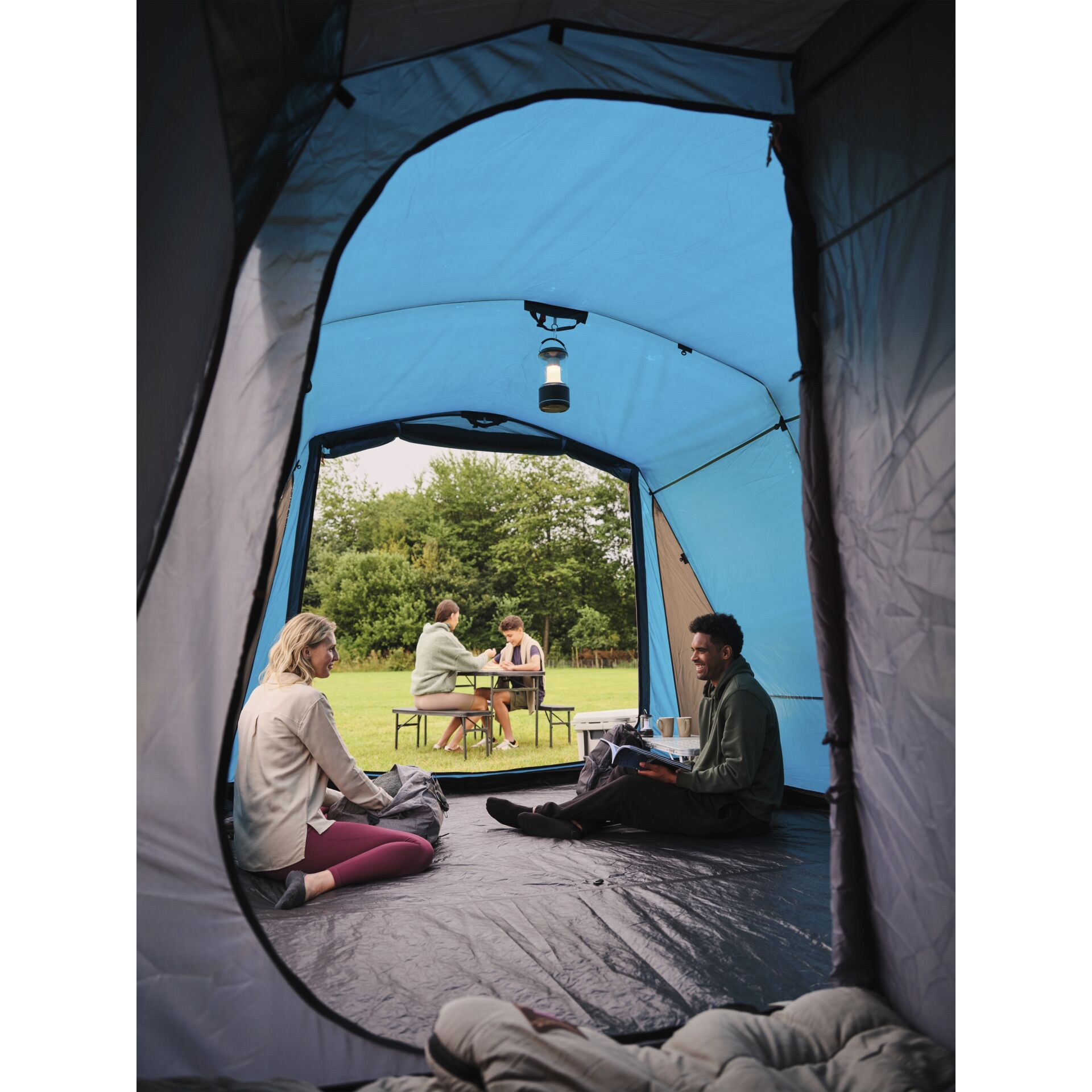 Draußen, Unterschlupf, Zelt, Campen, Person