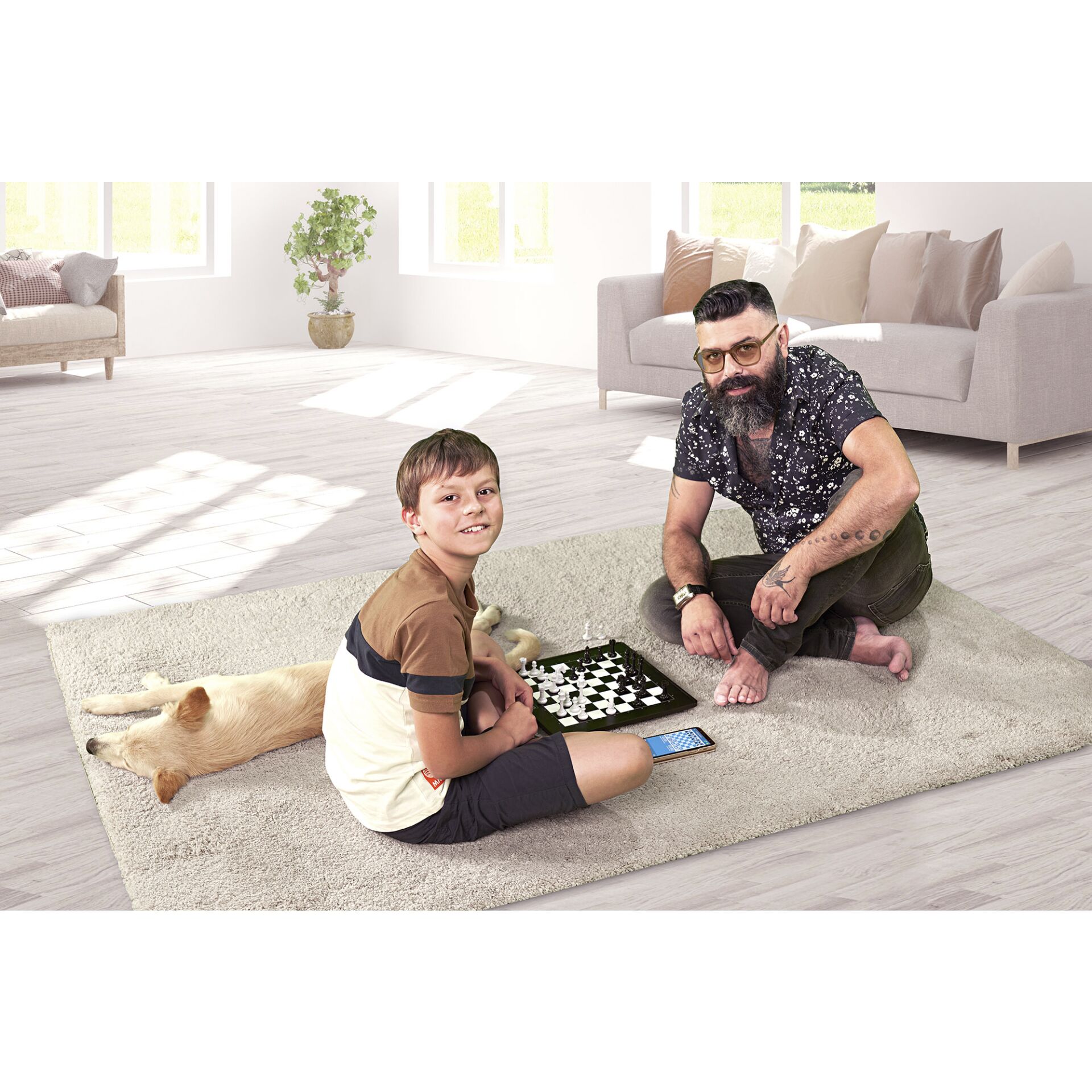 Dekoration für Zuhause, Innenarchitektur, Junge, Kind, Person