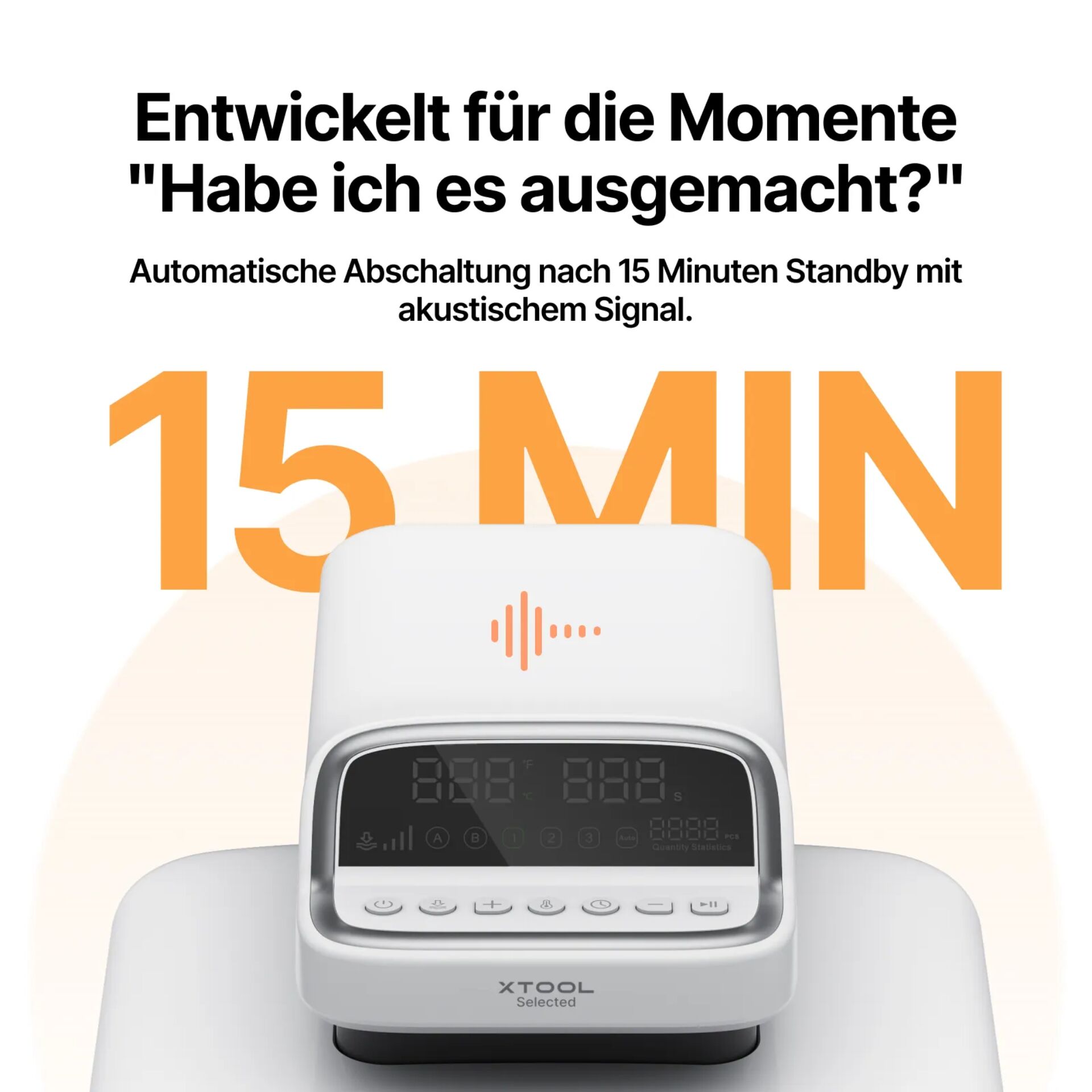 Küchenmaschine, Mixer, Digitaldisplay, Weiß, Küchengerät