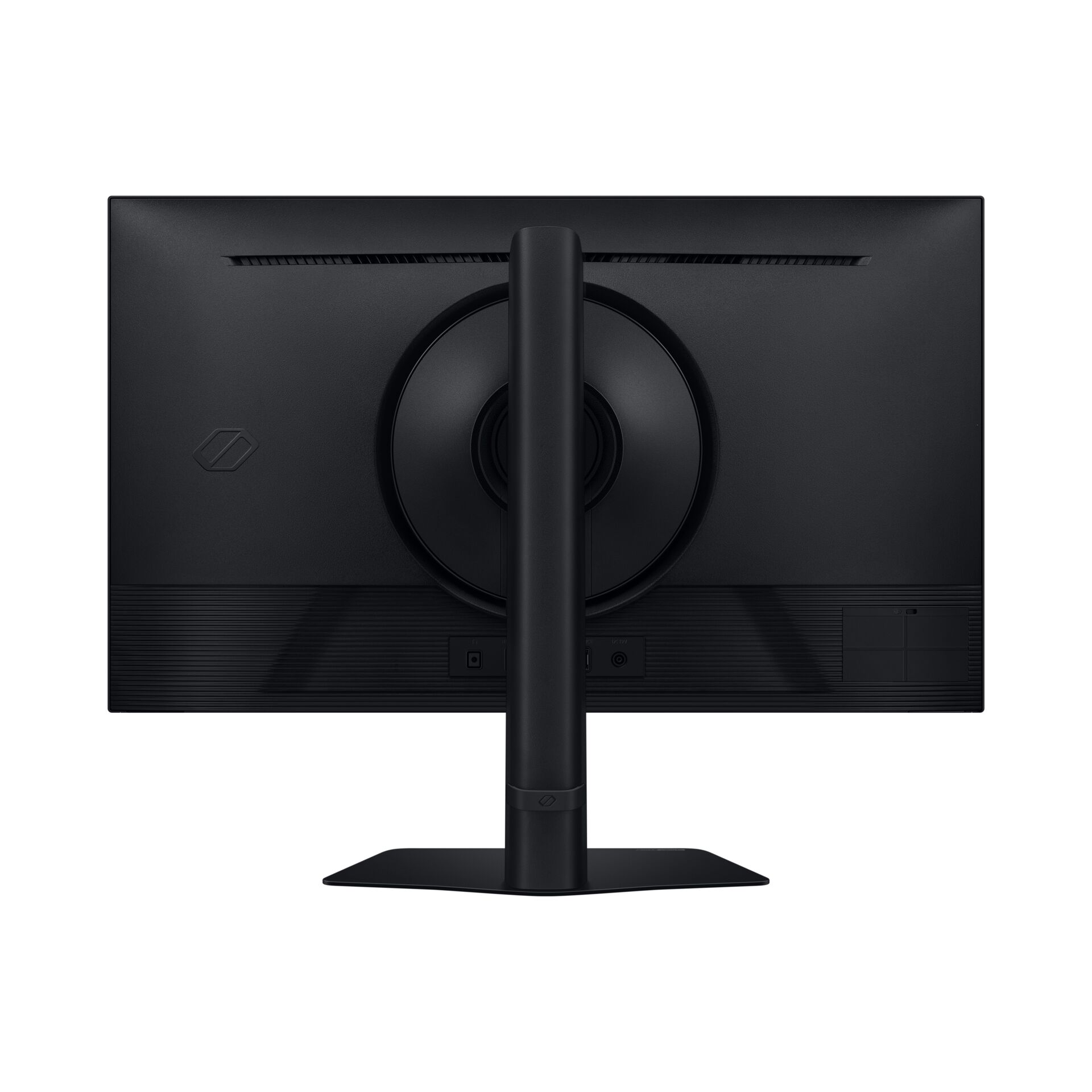 monitor, computer monitor, LED, schwarz, ständer