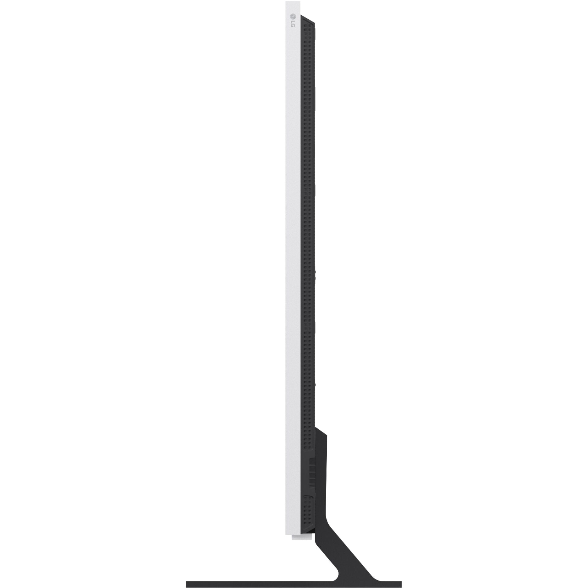 Monitorsideansicht, LED-Bildschirm, Flachbildschirm, LED-Display, Schriftzug LG sichtbar?