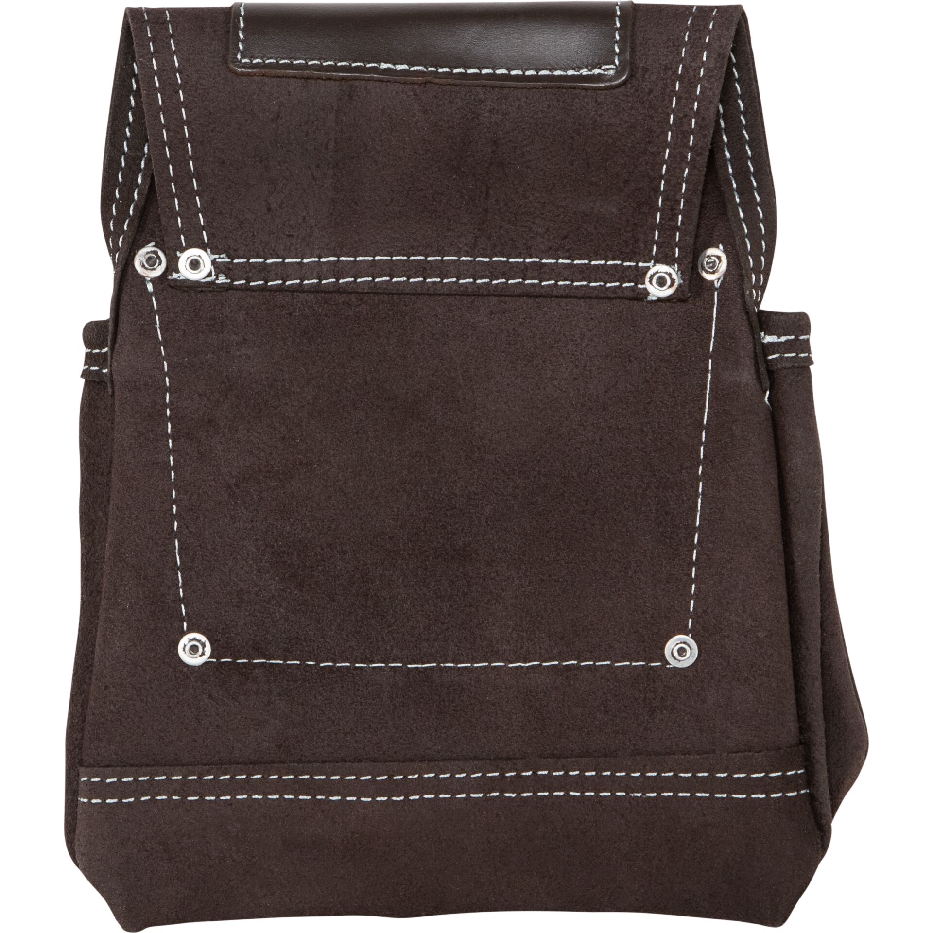 Rucksack, braun, Wildleder, Nähte, Tasche