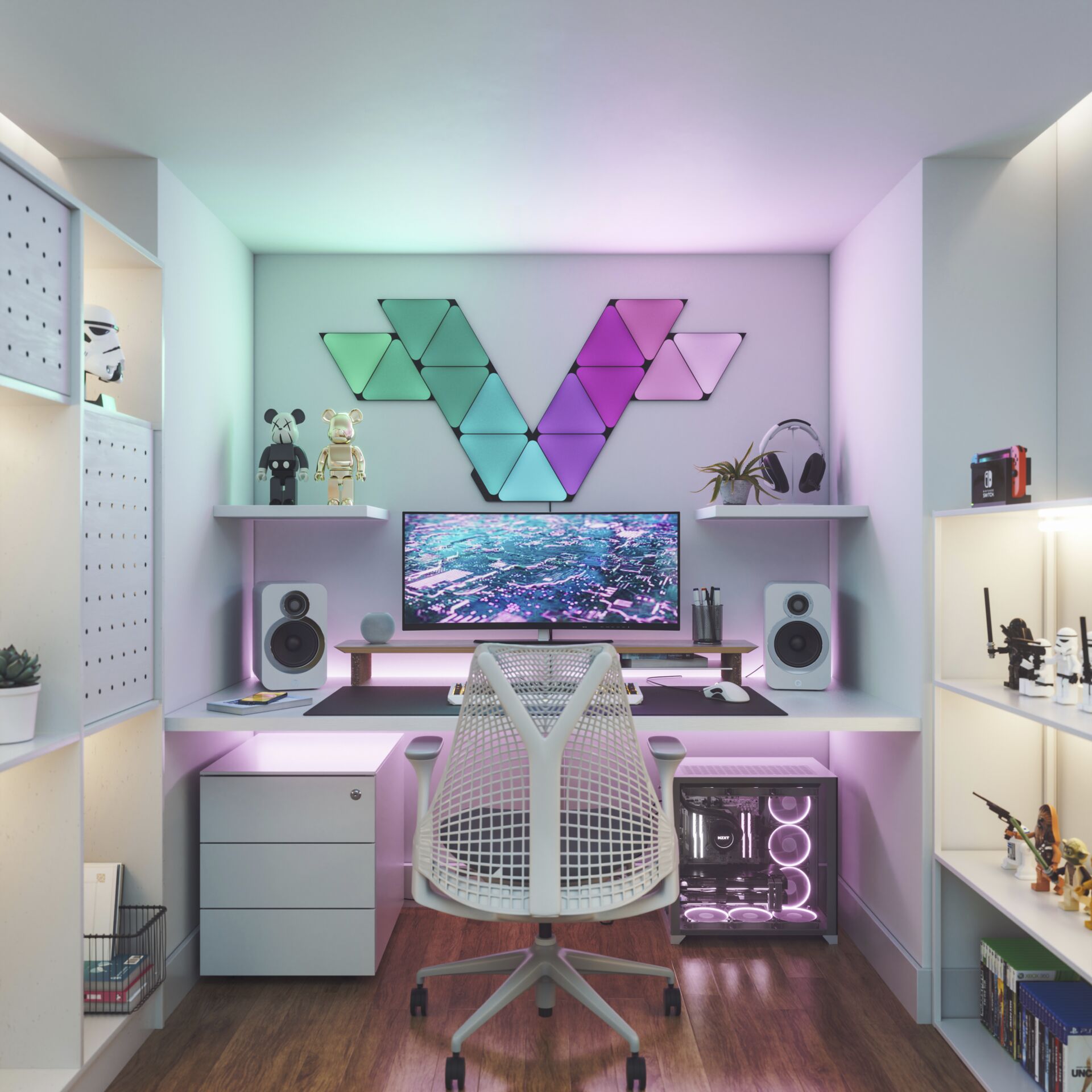 Moebel, Tabelle, Schreibtisch, Sprecher, Stuhl