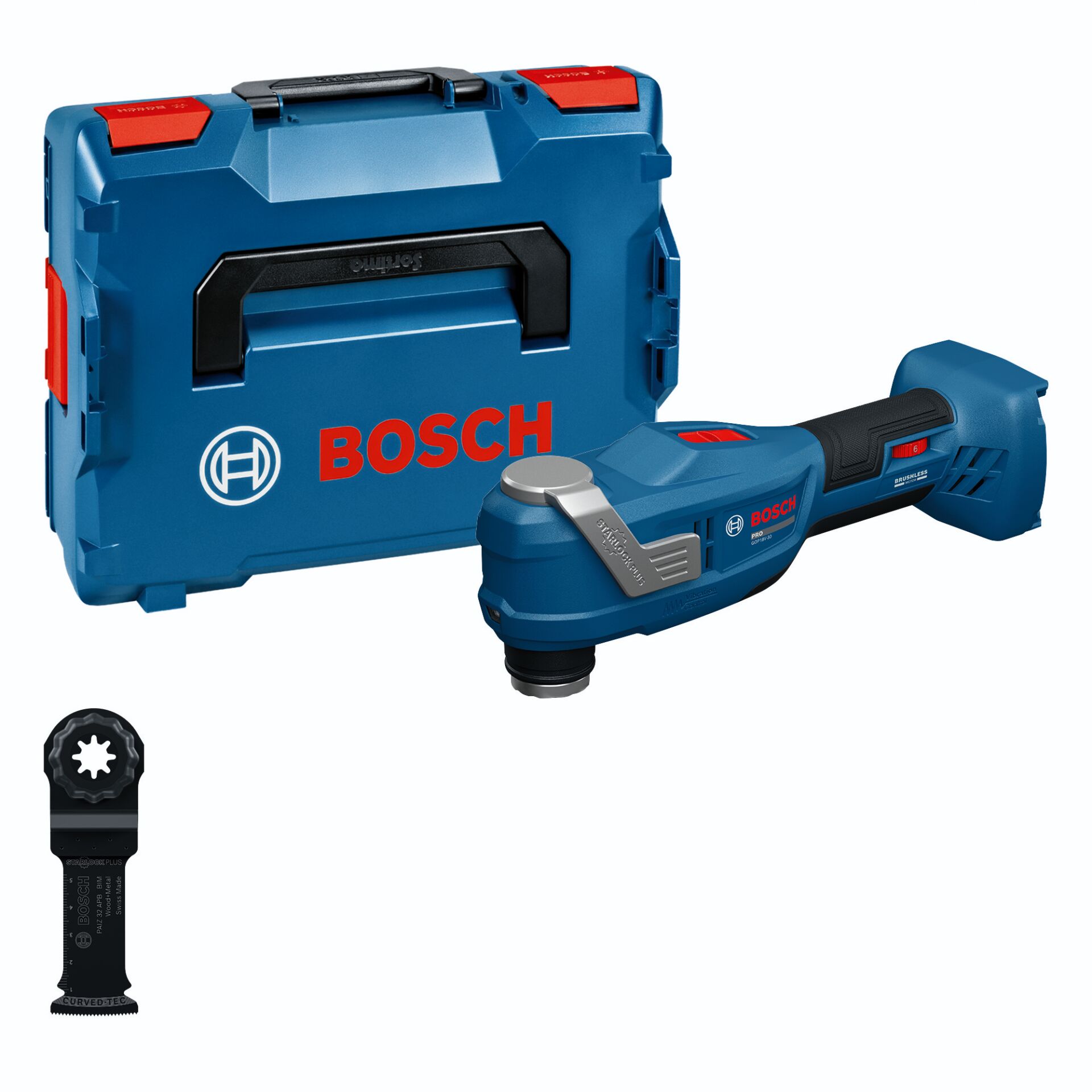 Bosch GOP18V-30 in L-BOXX  Multifunktionswerkzeug