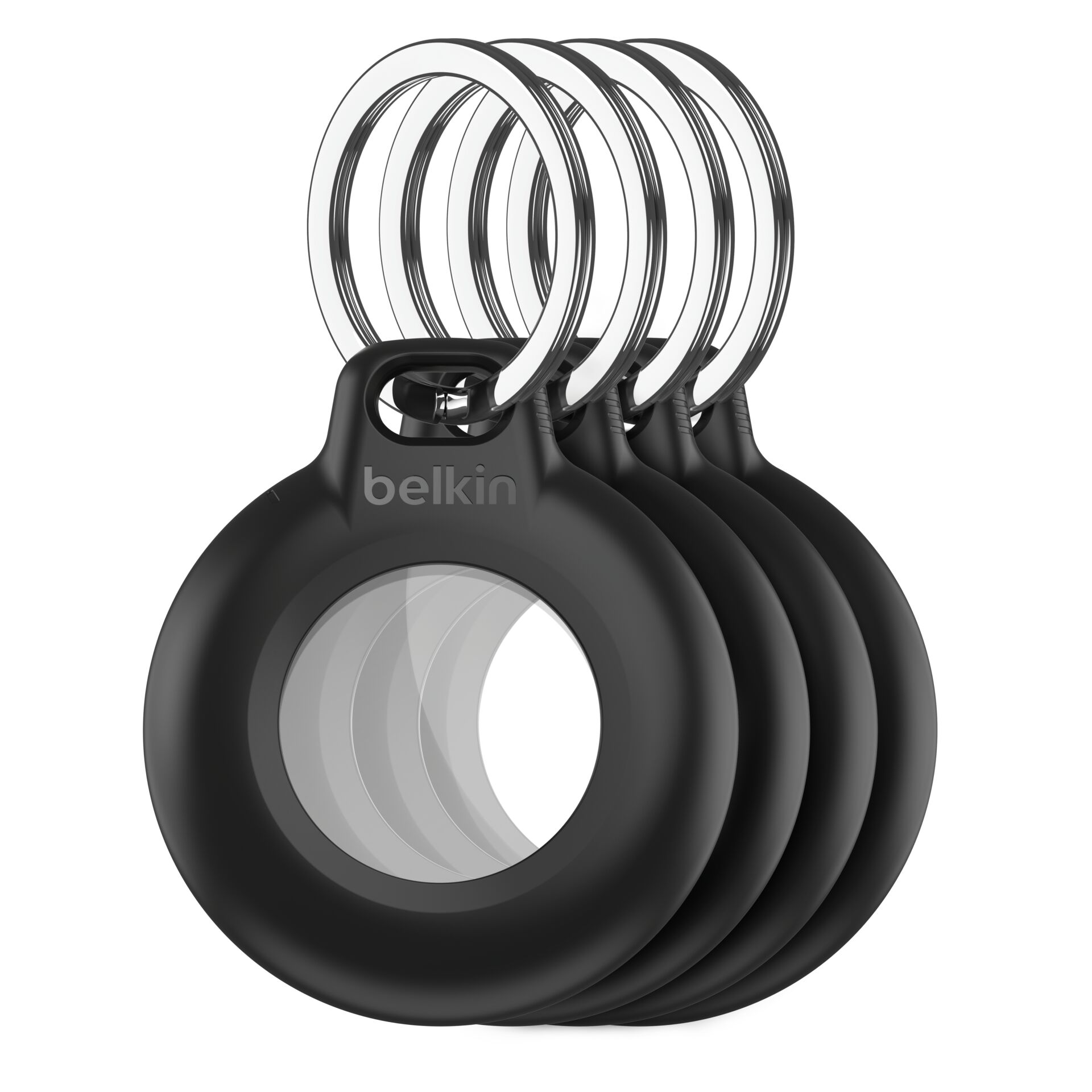 1x4 Belkin Secure Holder wasserf  Schlüsselanh. schwarz MSC015btBK