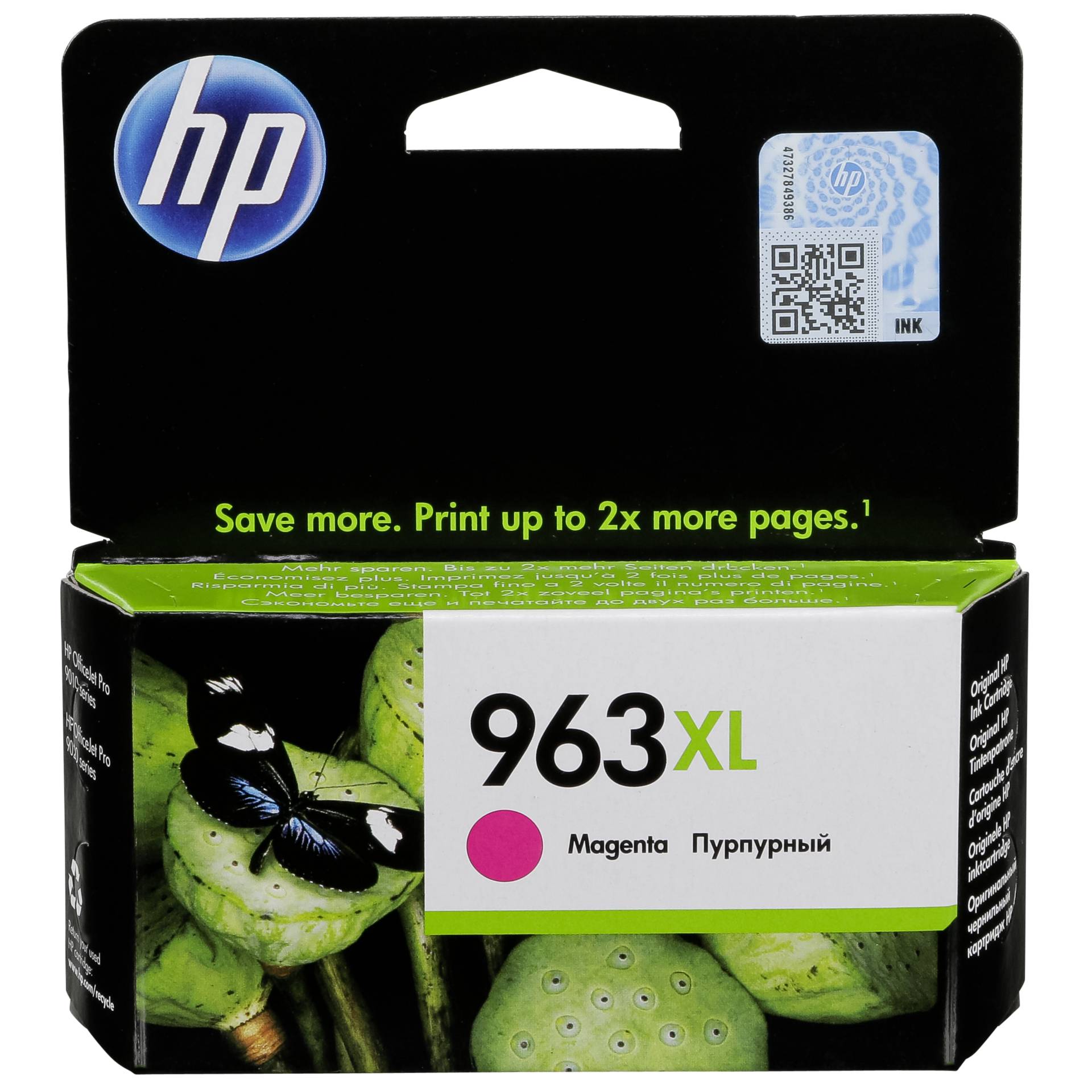 HP 3JA28AE Tintenpatrone  magenta No. 963 XL