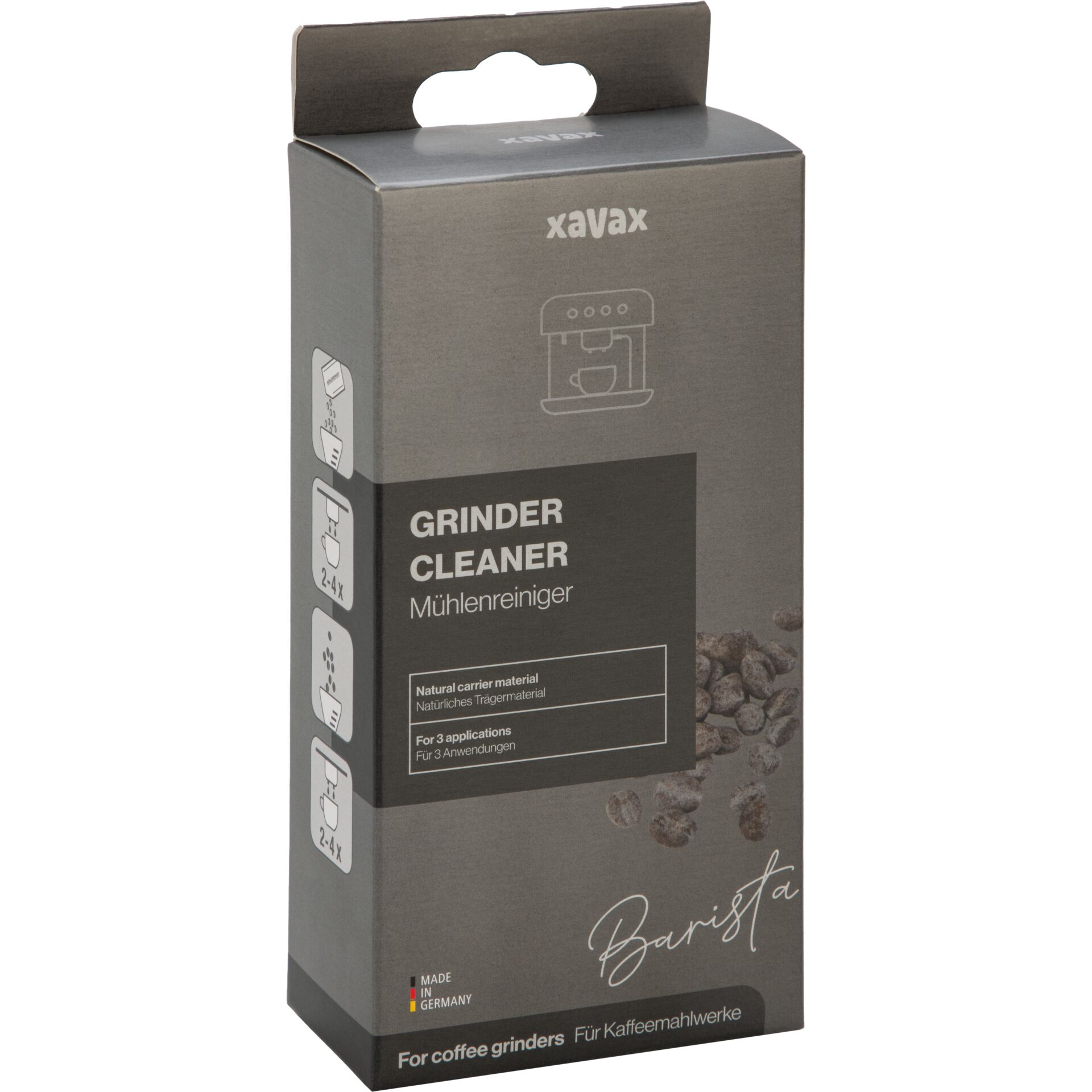 Grinder Cleaner, Mühlenreiniger, Kaffeemühlenzubehör, Naturmaterial, Made in Germany
