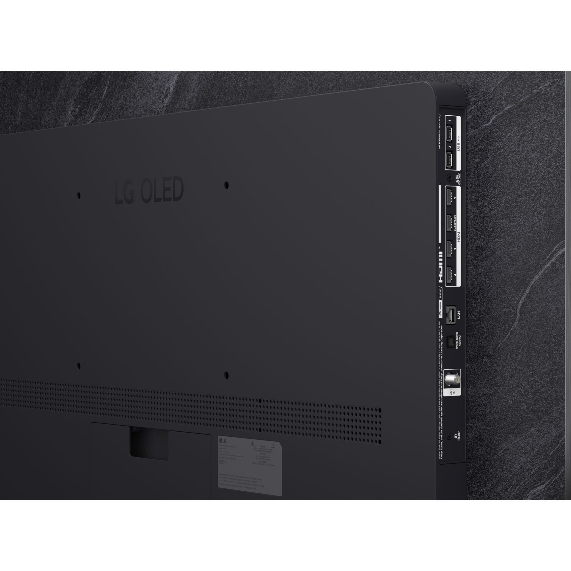 LED, OLED, Rückseite TV, HDMI, USB