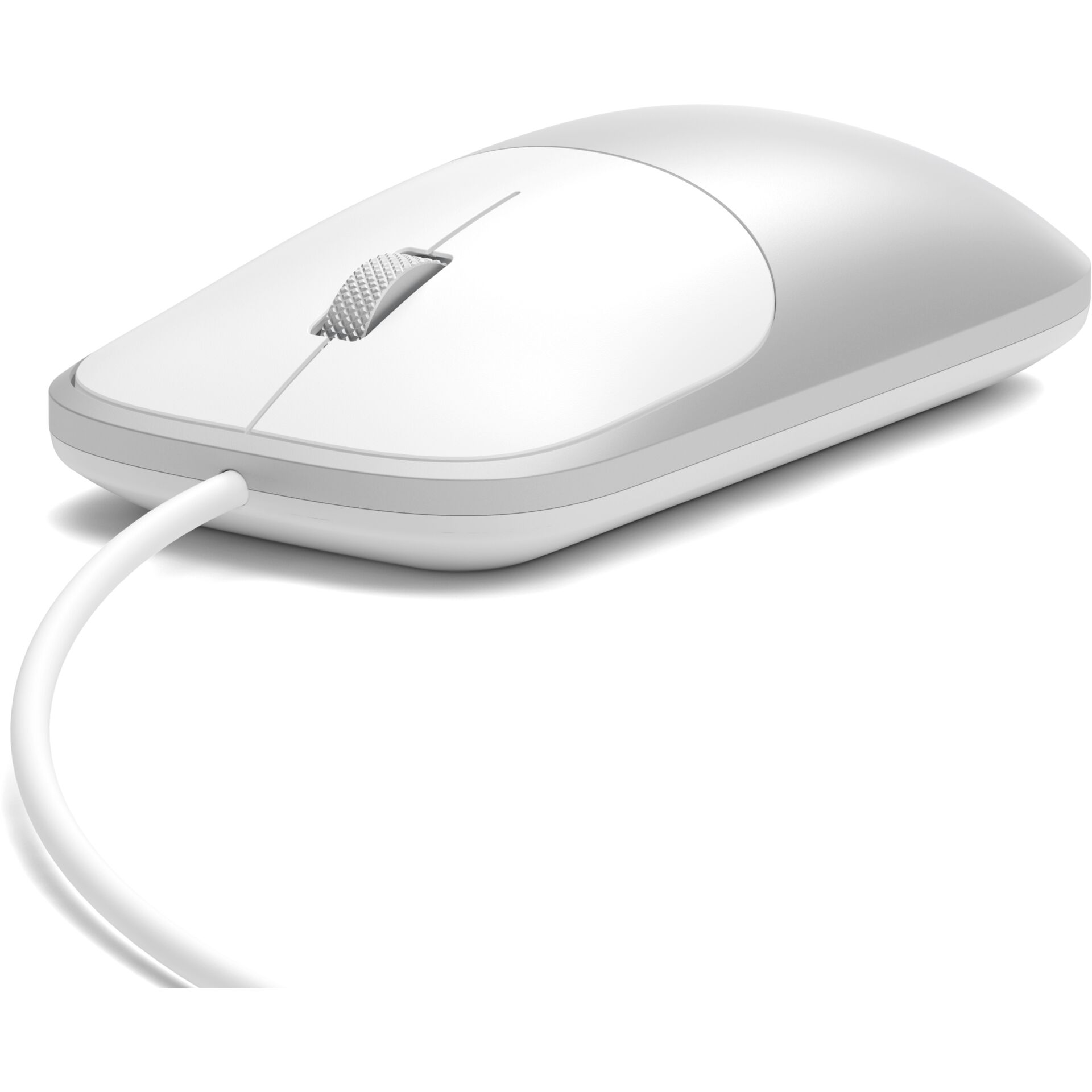 weiße maus, computermaus, kabelgebunden, optische maus, scrollrad